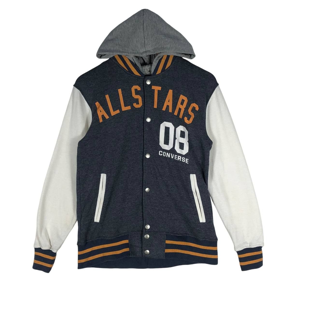 Converse Vintage Converse All Stars Hoodie Varsity Jacket Size US M / EU 48-50 / 2 - 1 Thumbnail