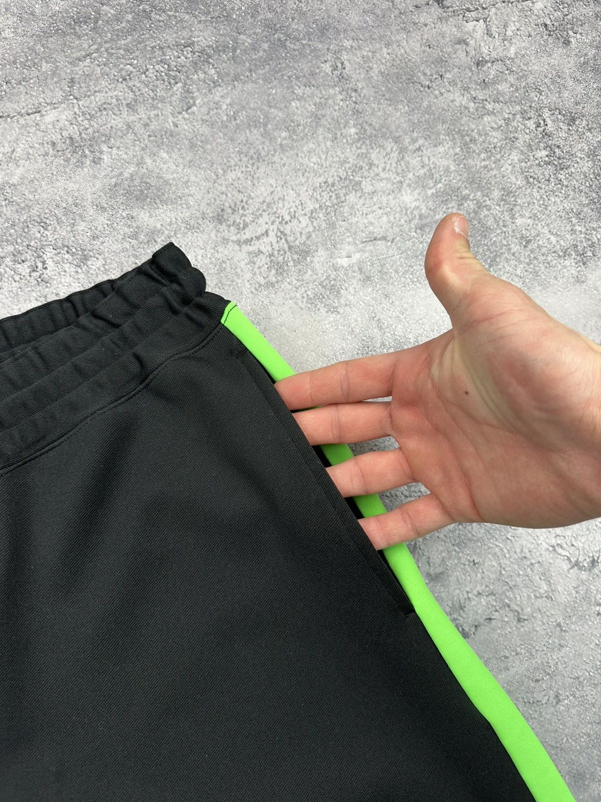Comme des Garcons Comme Des Garçons Rare Black Pants Green Striped Japan Plus Size US 30 / EU 46 - 8 Thumbnail