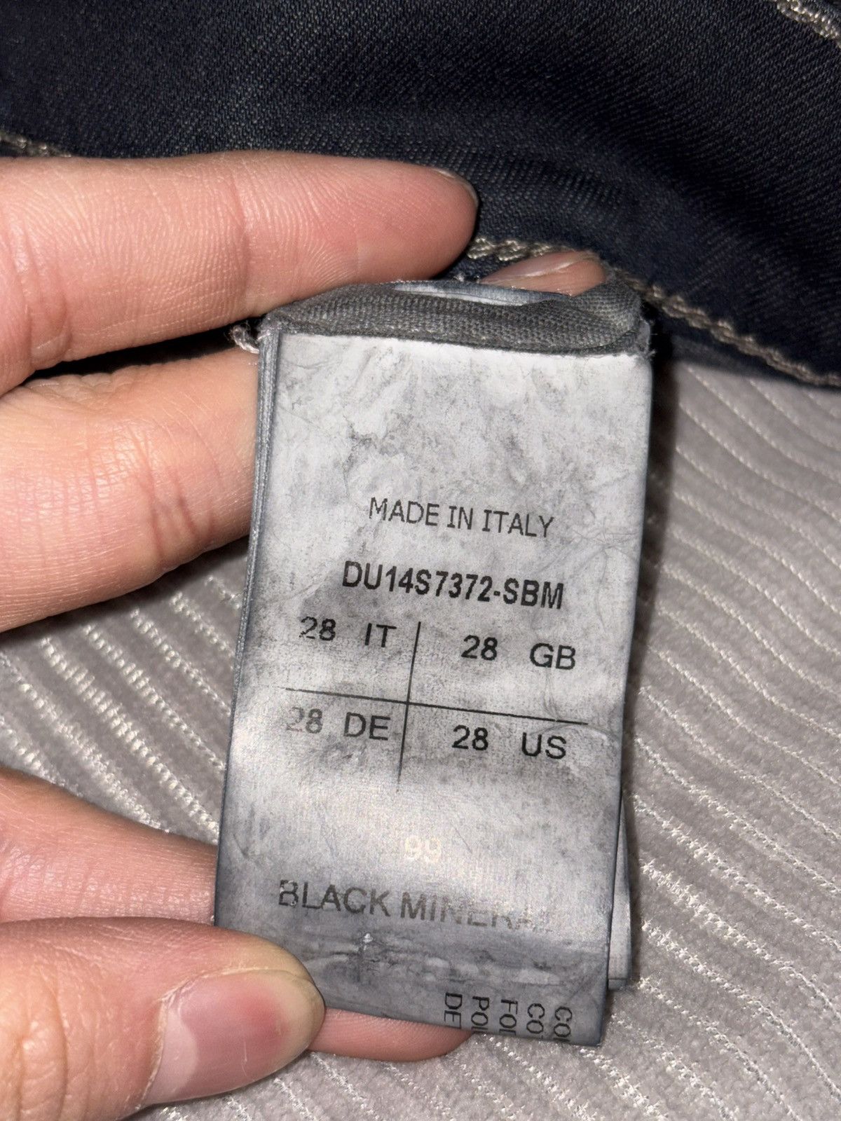 Rick Owens Drkshdw 28 SS14 Rick Owens Vicious Black Mineral Memphis waxed jeans Size US 28 / EU 44 - 4 Thumbnail