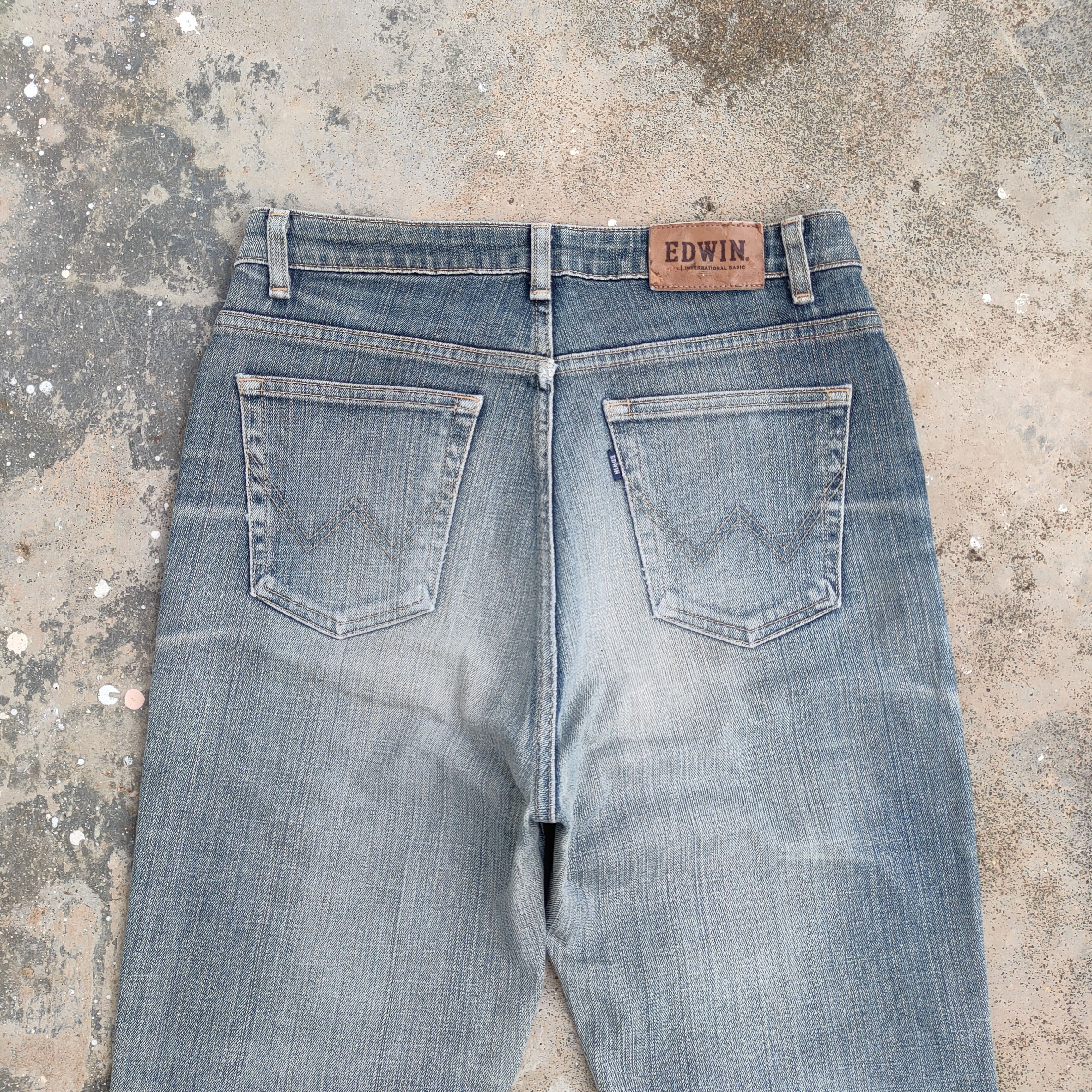 Edwin × Jean × Vintage VINTAGE MISS EDWIN WOMEN BOOTCUT FADED JEANS DENIM PANTS Size US 29 - 11 Thumbnail