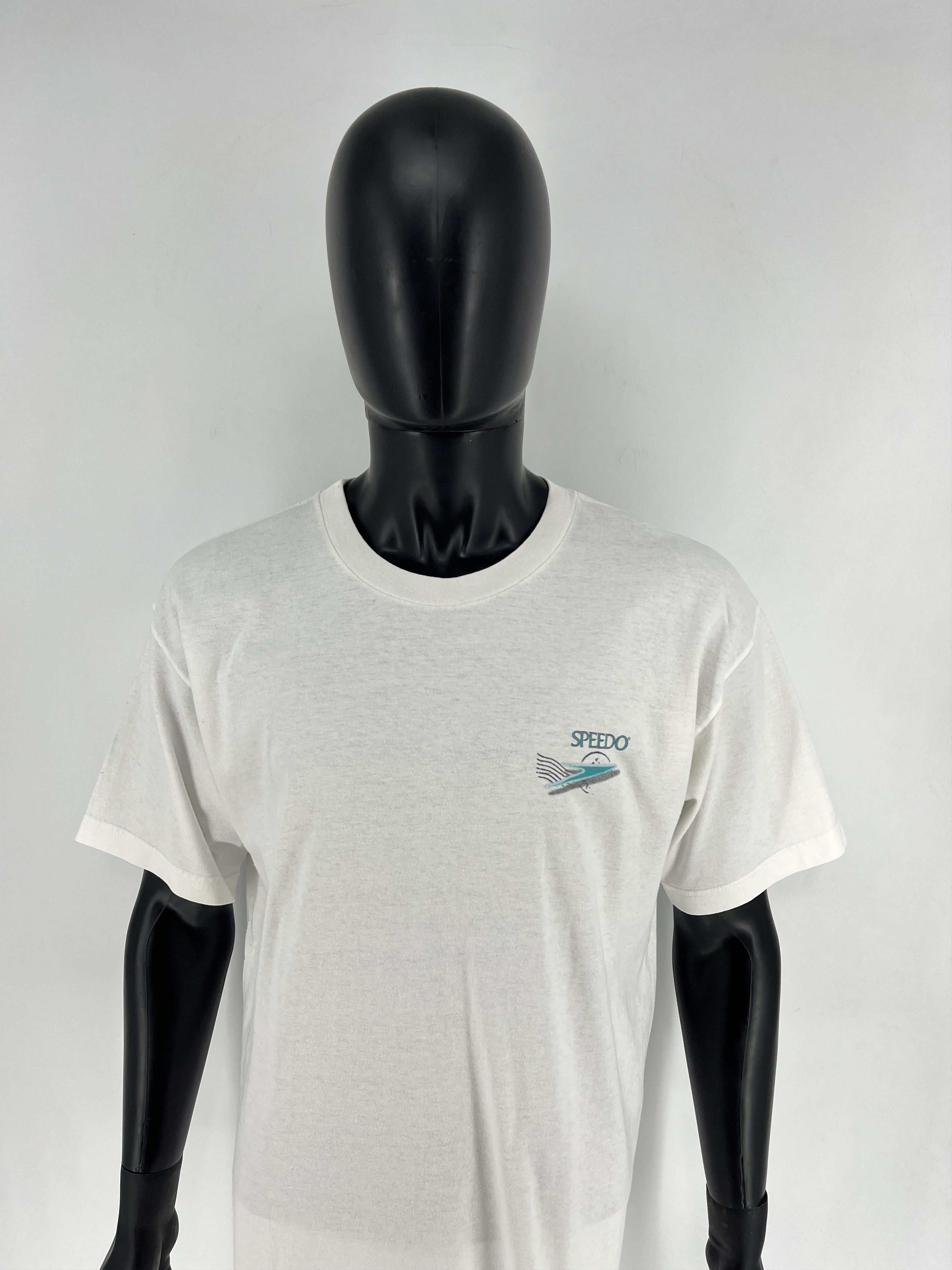 Speedo T shirt Vintage Speedo 1999 L Timbre Nature Dauphin Size US L / EU 52-54 / 3 - 6 Thumbnail