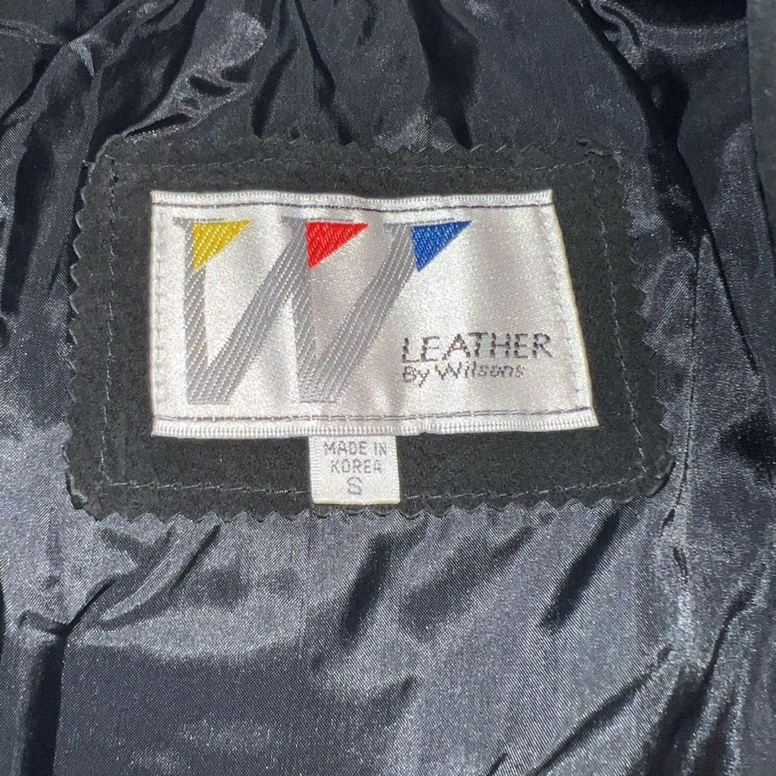 Wilsons Leather Super Cool Vintage 90s Wilson’s Suede Cropped Blazer Jacket! Size S / US 4 / IT 40 - 6 Thumbnail