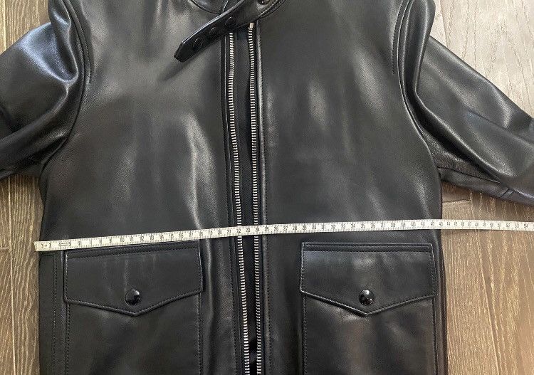Saint Laurent Paris × Yves Saint Laurent Saint Laurent slp13ss First Year Flying Jacket Leather Size US S / EU 44-46 / 1 - 12 Thumbnail