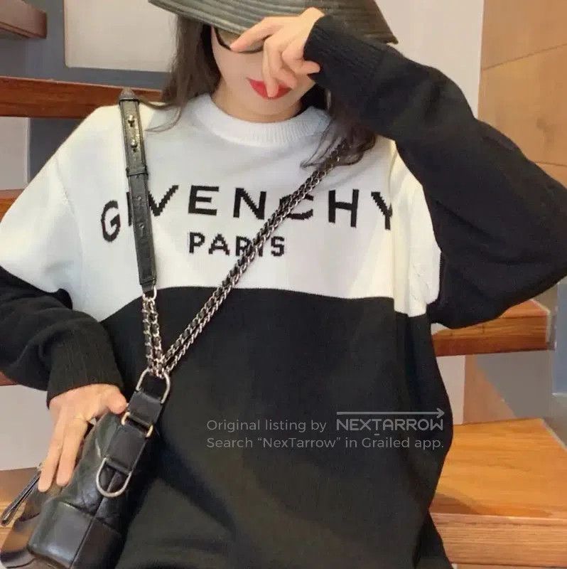 Givenchy Givenchy Winter Black and White Knit Sweater . Size M / US 6-8 / IT 42-44 - 5 Thumbnail