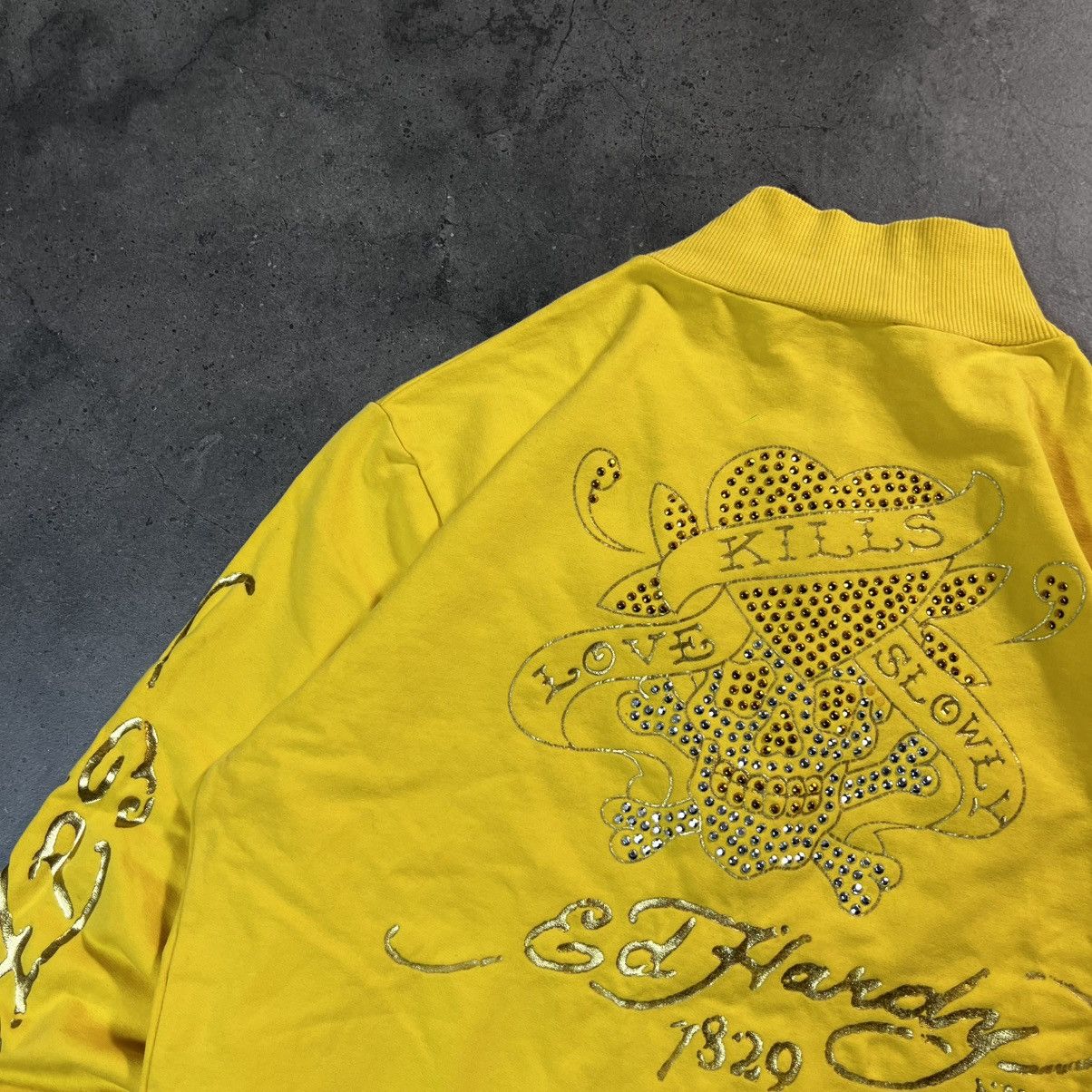 Ed Hardy Vintage Y2K Ed Hardy Swag Zip Sweatshirt Big Logo Skull Size US S / EU 44-46 / 1 - 11 Thumbnail