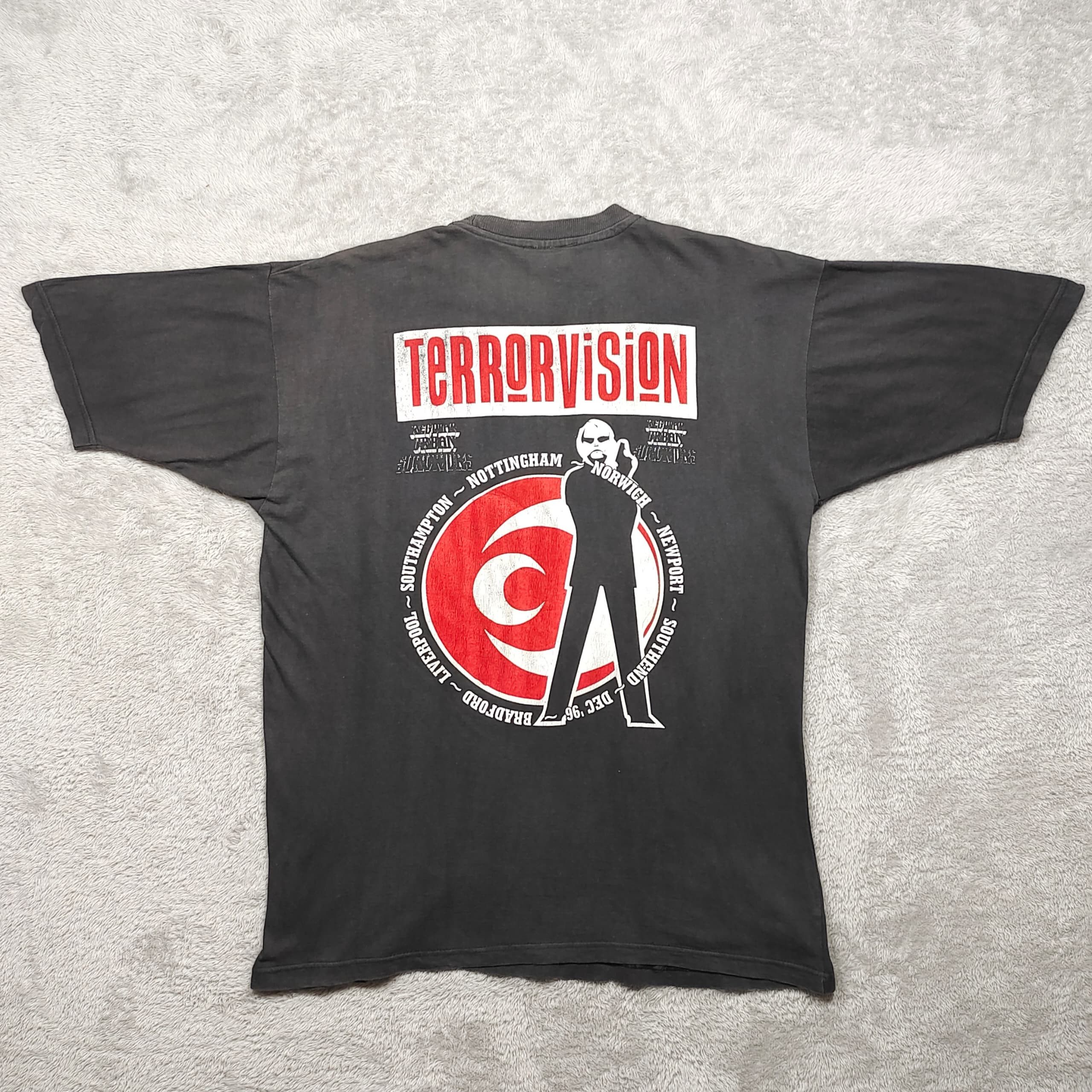 Band Tees VINTAGE DISTRESSED TRASH TERRORVISION BAND T SHIRT Size US L / EU 52-54 / 3 - 2 Thumbnail