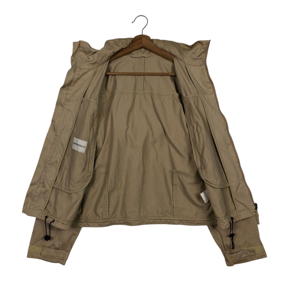 Emporio Armani 🔥VINTAGE CROPPED BONO BIKER JACKET EMPORIO ARMANI Size XL / US 12-14 / IT 48-50 - 16 Thumbnail