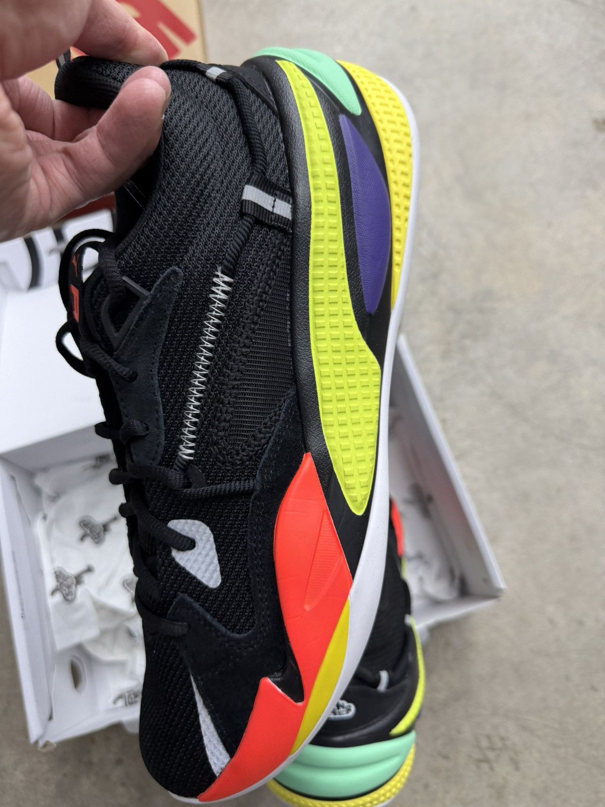 J. Cole × Puma Puma J. Cole RS Dreamer Black Size US 11 / EU 44 - 8 Thumbnail