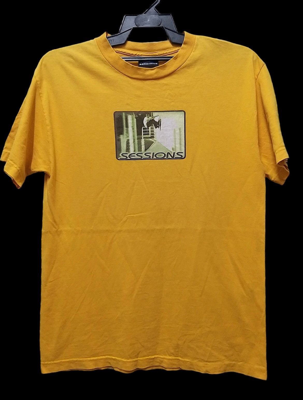 Sessions RARE💥VINTAGE 90s SESSIONS SKATEBOARD T SHIRT. Size US M / EU 48-50 / 2 - 1 Thumbnail