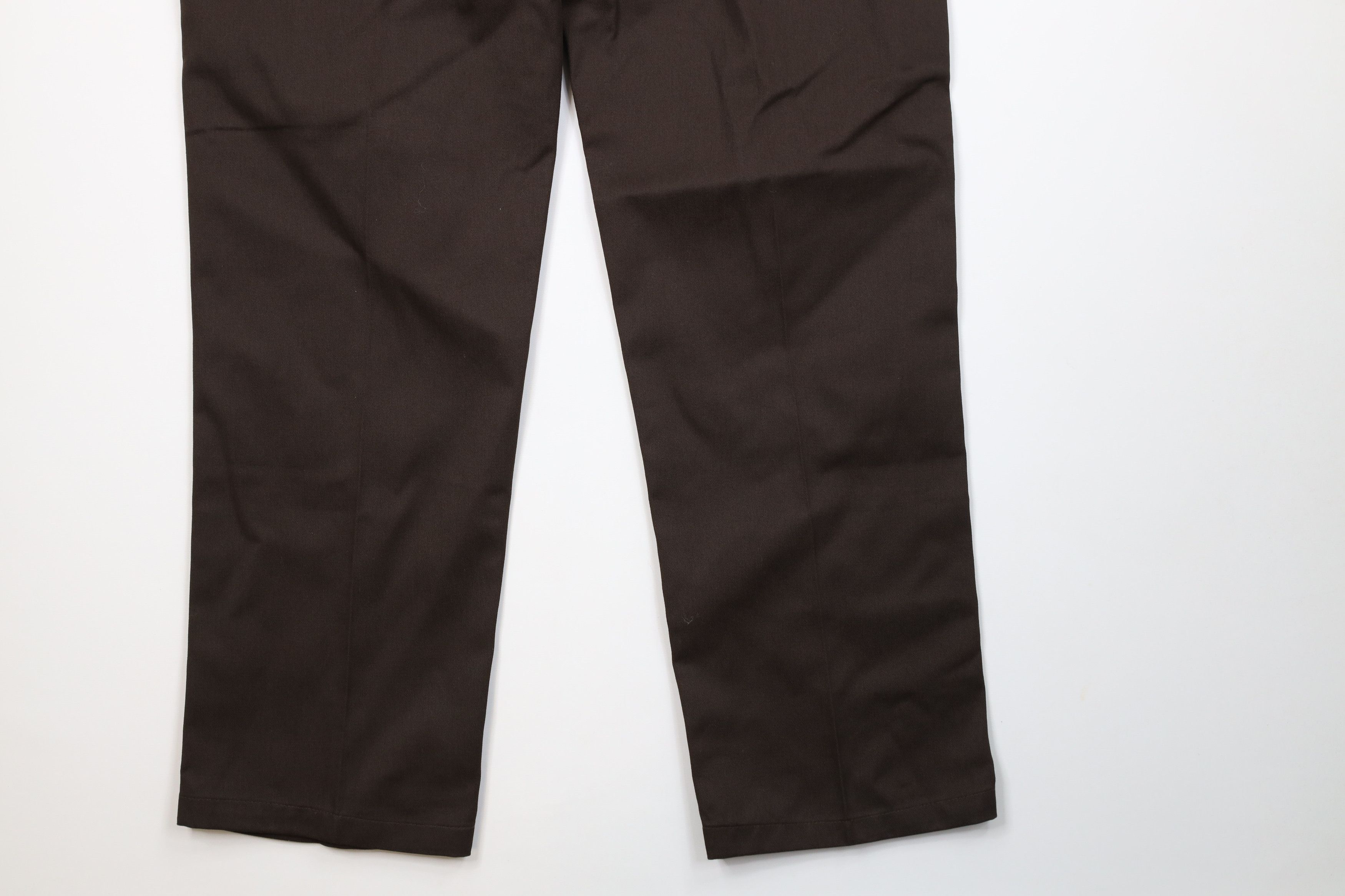 Dickies Vintage Y2K Dickies Spell Out Workwear Wide Leg Pants Brown Size US 40 / EU 56 - 12 Thumbnail