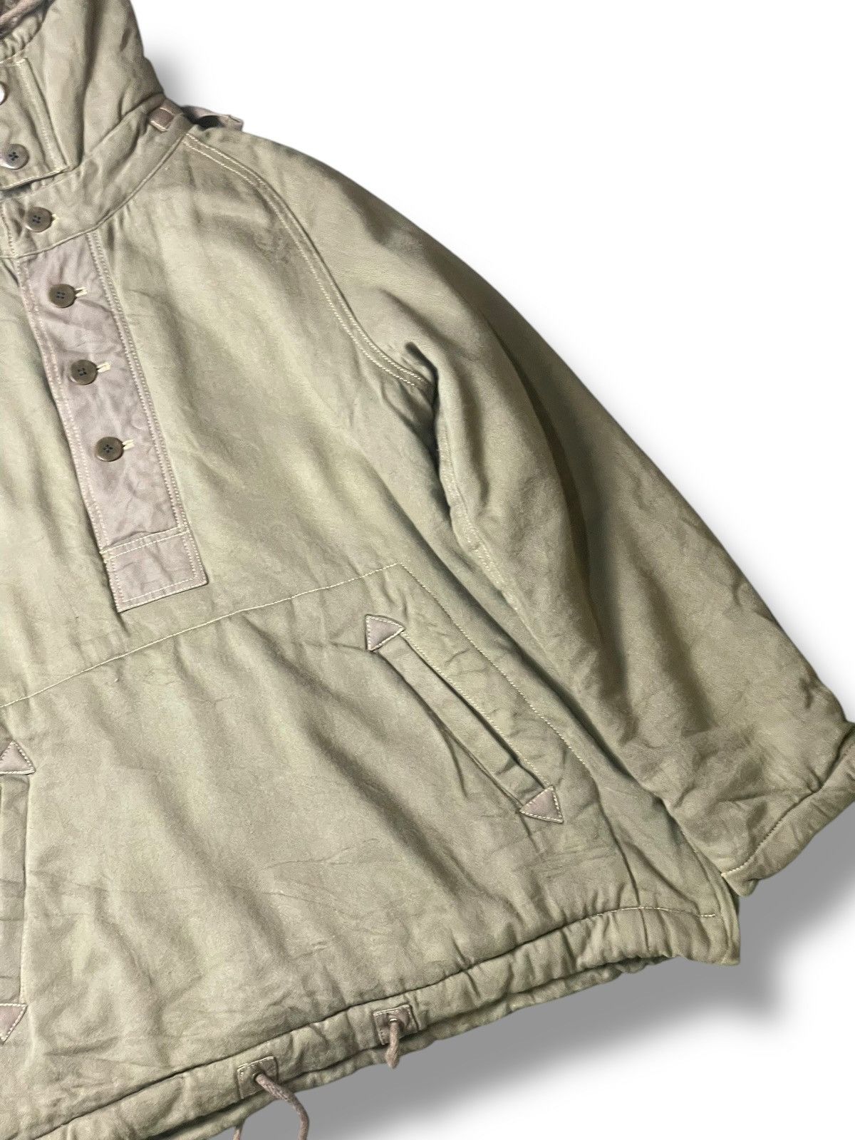 Beams Plus × Japanese Brand × Vintage BEAMS JAPAN Thermal Insulation Hooded Jacket (101) Size US S / EU 44-46 / 1 - 3 Thumbnail