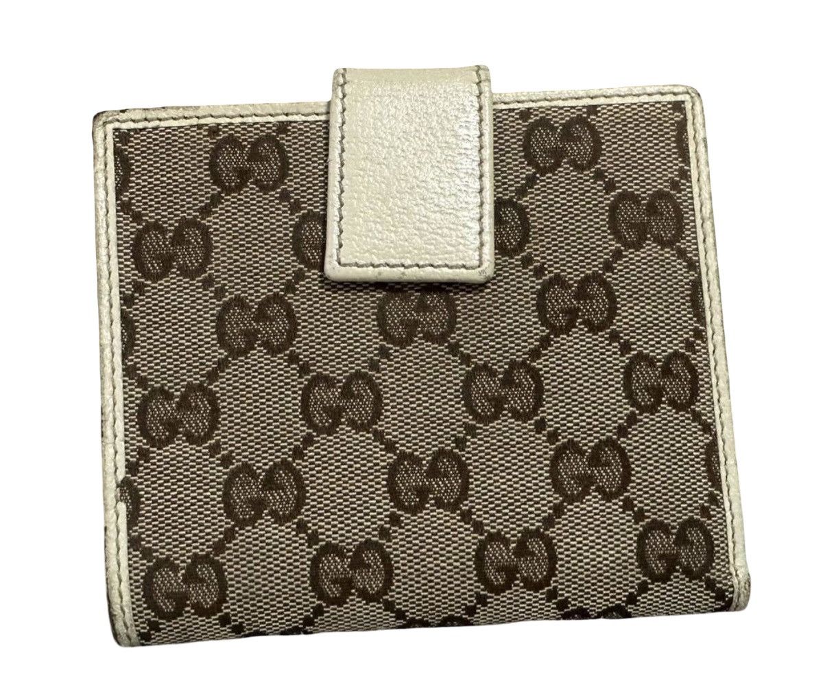 Gucci Gucci Princy GG Canvas Sherry Line Bifold Wallet Size ONE SIZE - 3 Thumbnail