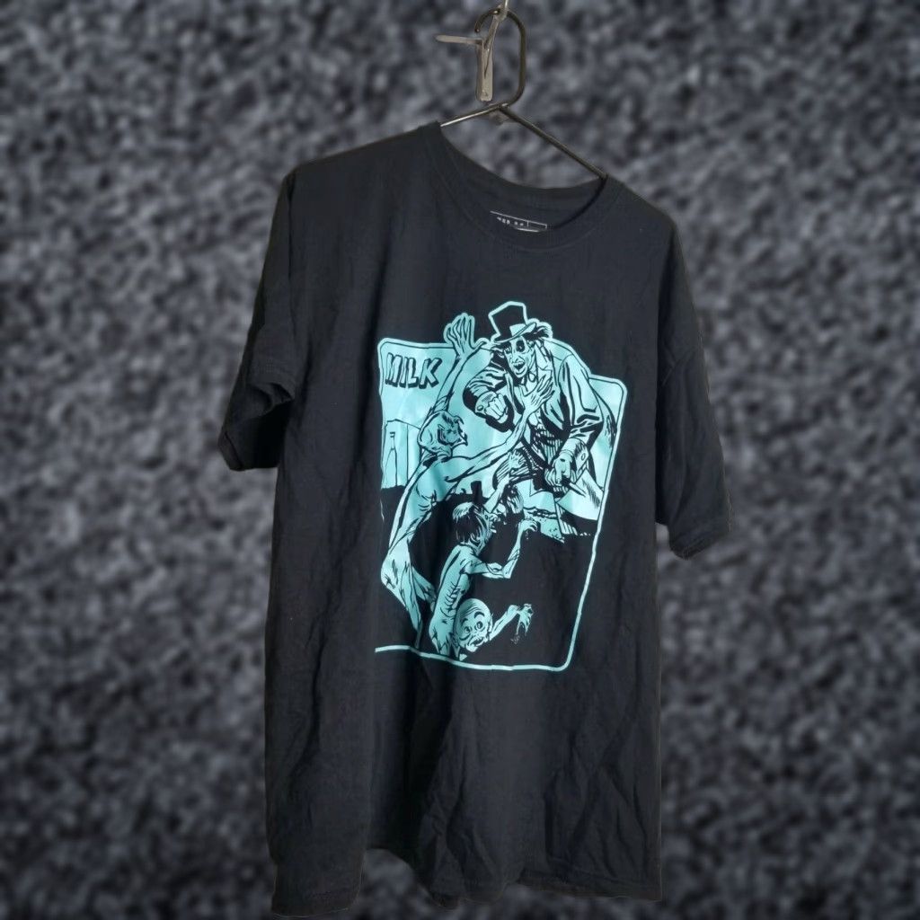 Vintage VINTAGE Milk Toronto Grave Digger Horror Movie T-Shirt Mens XL Black Graphic Tee Size US XL / EU 56 / 4 - 1 Thumbnail