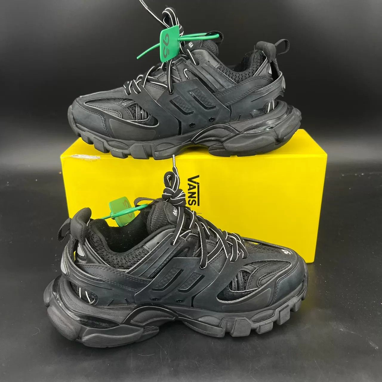 Balenciaga Balenciaga Track Black Women's 37 Original Box & Accessories Size US 6.5 / IT 36.5 - 3 Thumbnail