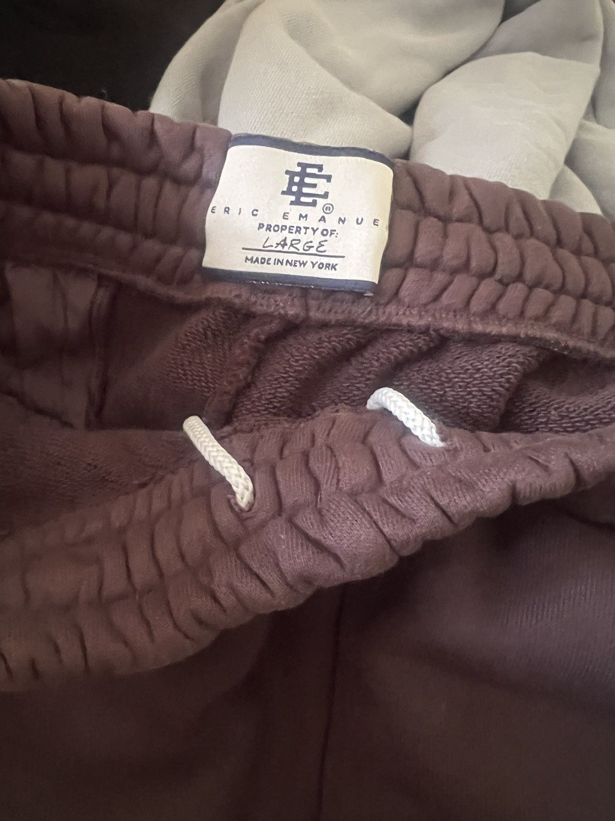 Eric Emanuel Eric Emanuel chocolate brown sweatpants large Size US 32 / EU 48 - 4 Thumbnail