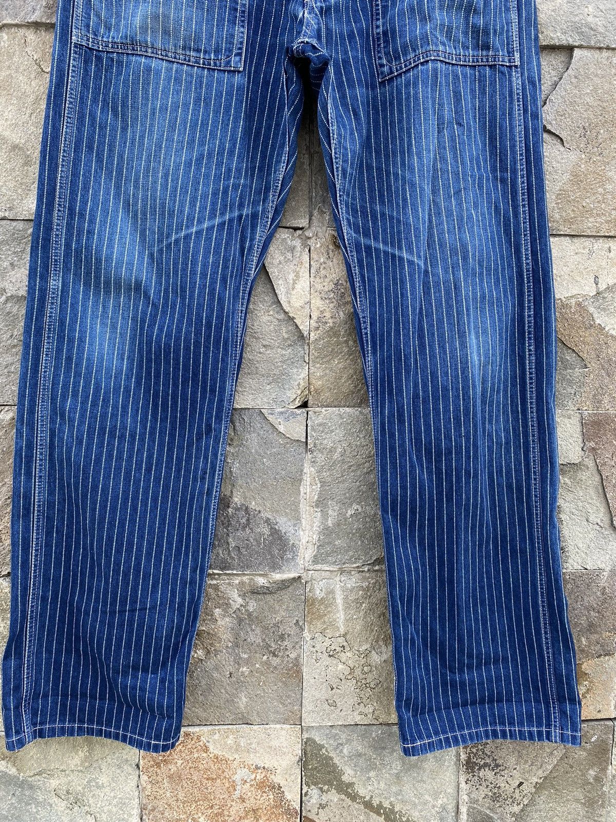 Orslow Pherrow Wabash Work Pants Indigo Size US 32 / EU 48 - 4 Thumbnail