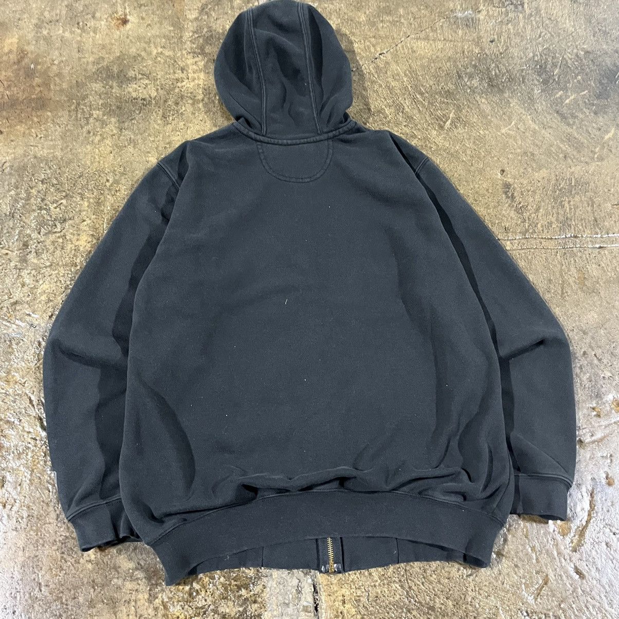 Carhartt × Vintage Crazy Y2K Carhartt Zip-Up Hoodie Workwear Skater Essential Size US XL / EU 56 / 4 - 8 Thumbnail
