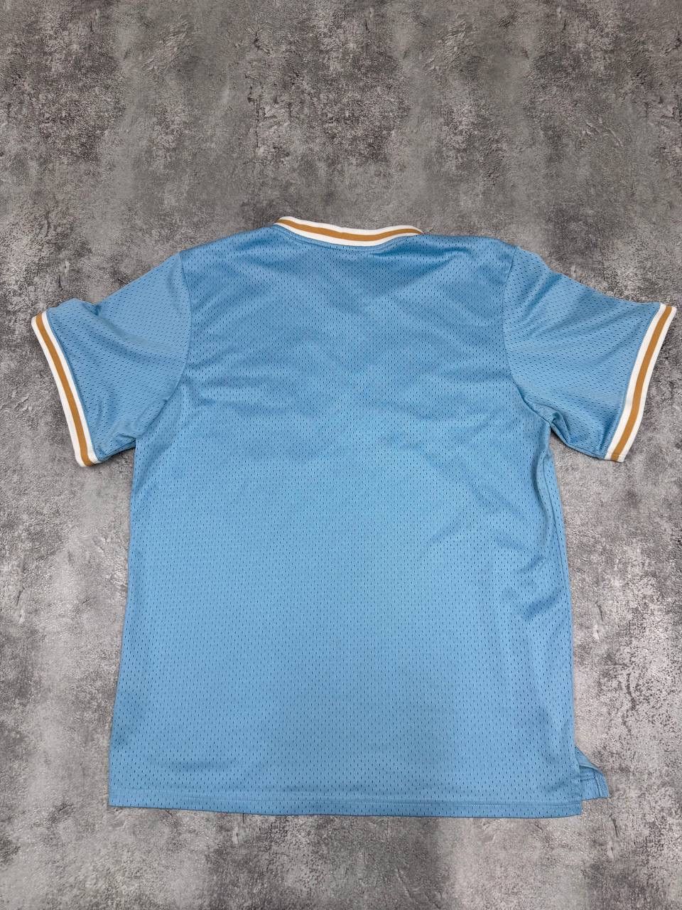 Fubu FUBU Men 05 Hip Hop 90s Style Mesh Jersey Light Blue Size M Size US M / EU 48-50 / 2 - 7 Thumbnail