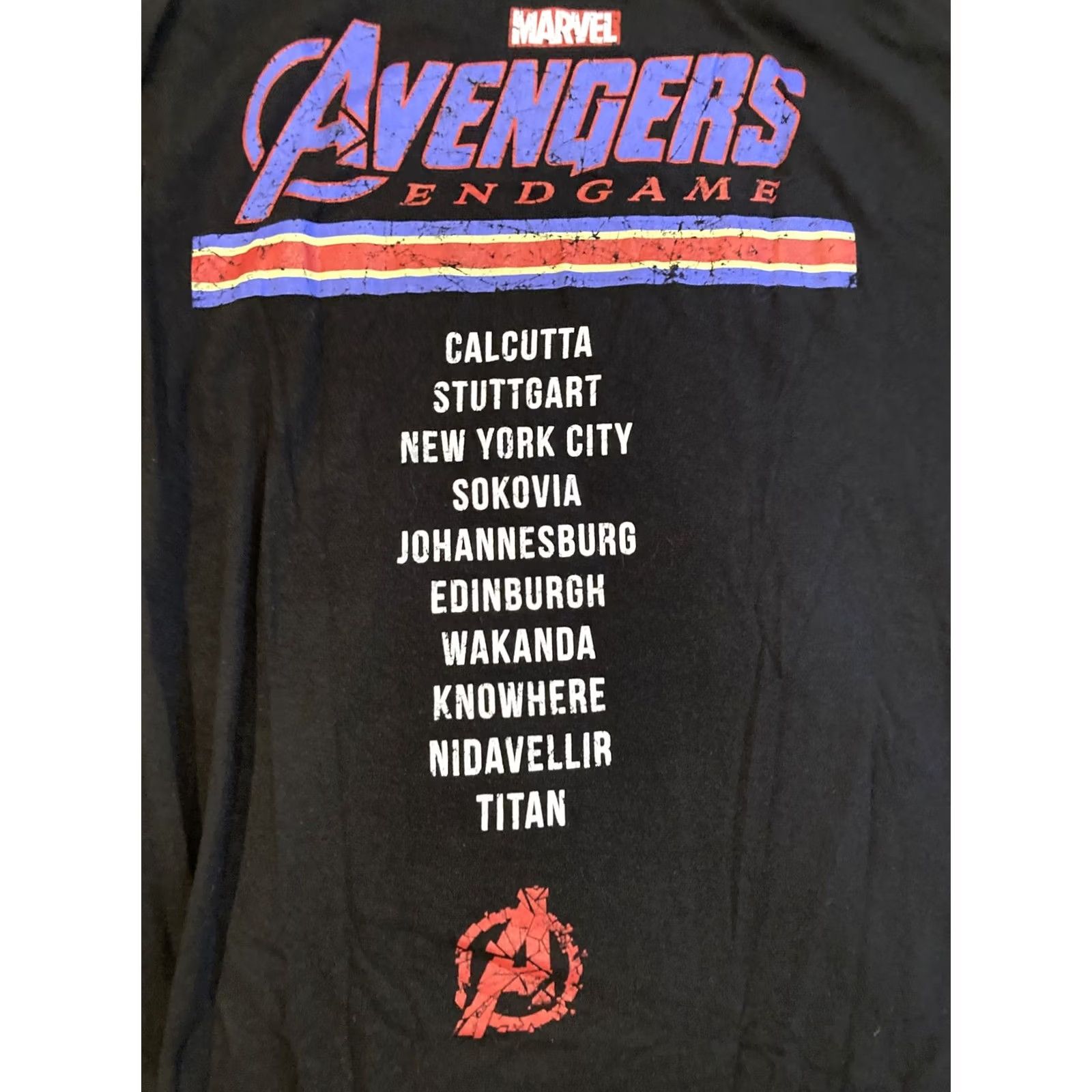 Vintage Marvel Avengers End Game OPENING NIGHT PROMO T Shirt - Size Large Size US L / EU 52-54 / 3 - 5 Thumbnail
