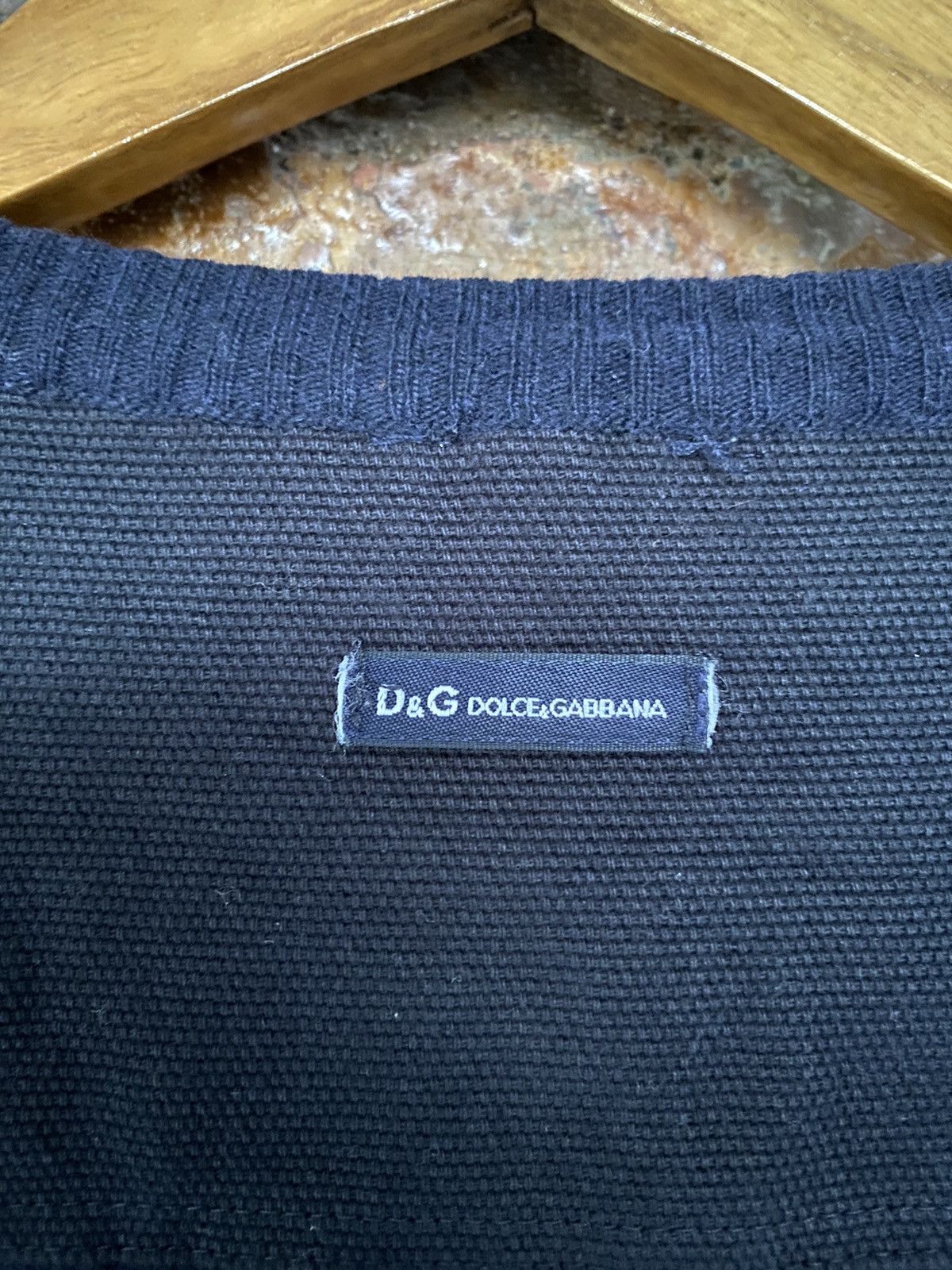 Dolce & Gabbana D&G knit unsquare Ortega wool Size US L / EU 52-54 / 3 - 8 Thumbnail