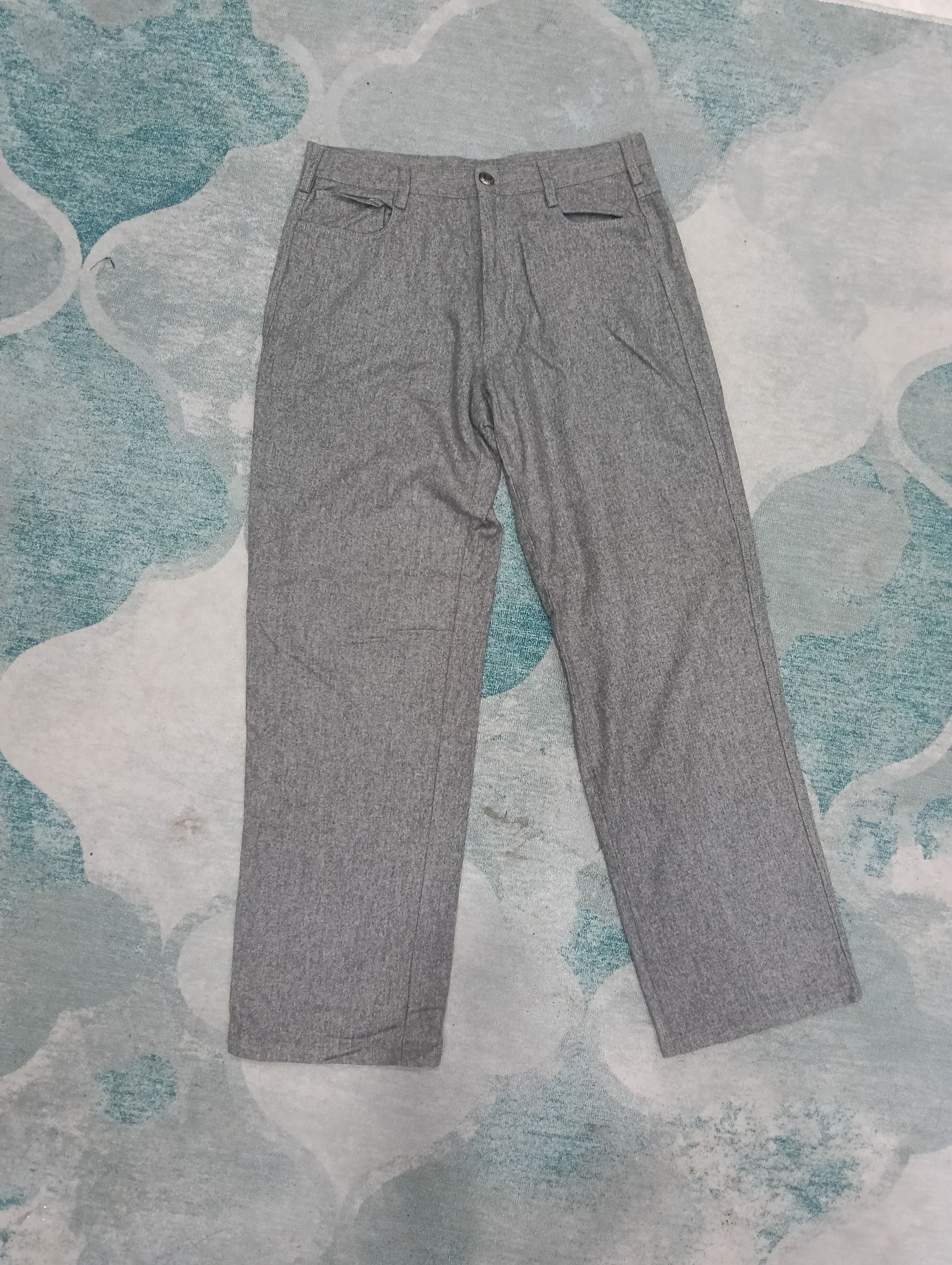 Prada Vintage Prada Wool Relax Pant Size US 30 / EU 46 - 1 Thumbnail