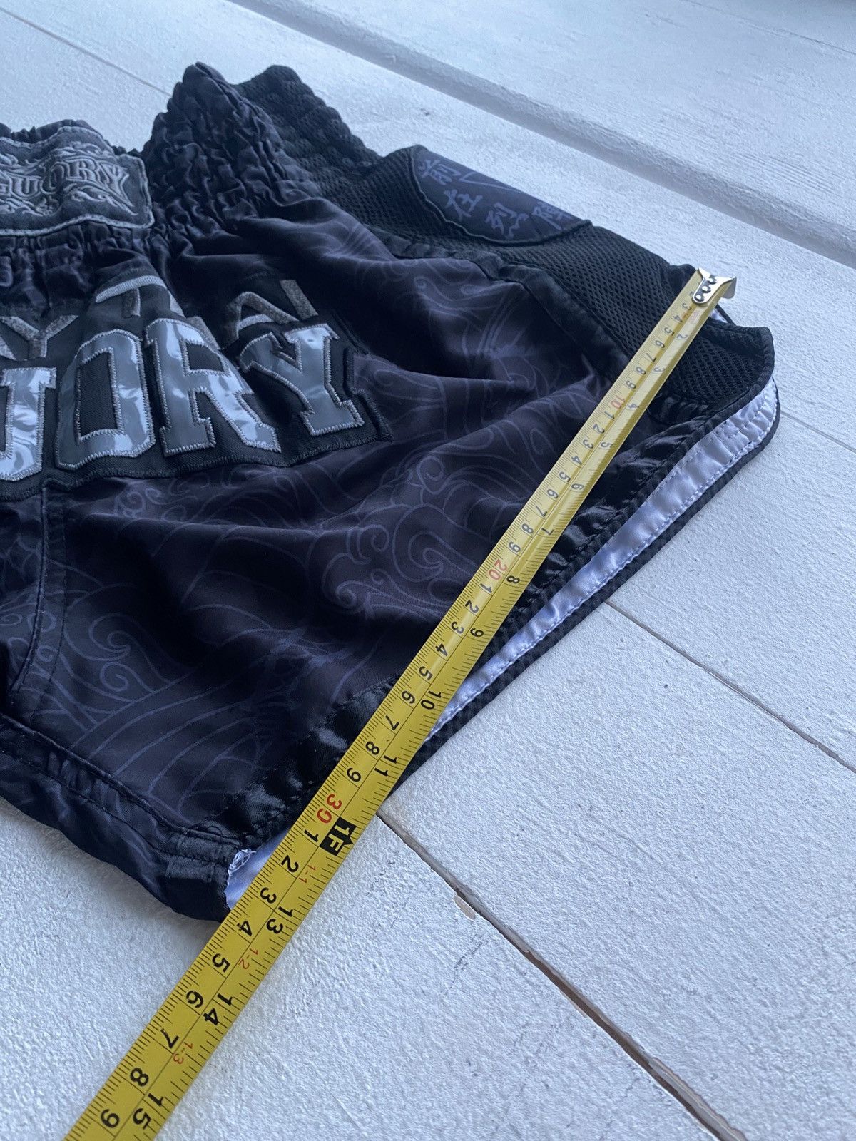 Twins × Vintage FLUORY Muay Thai Lumpinee Shorts Men’s L size Size US 36 / EU 52 - 8 Thumbnail