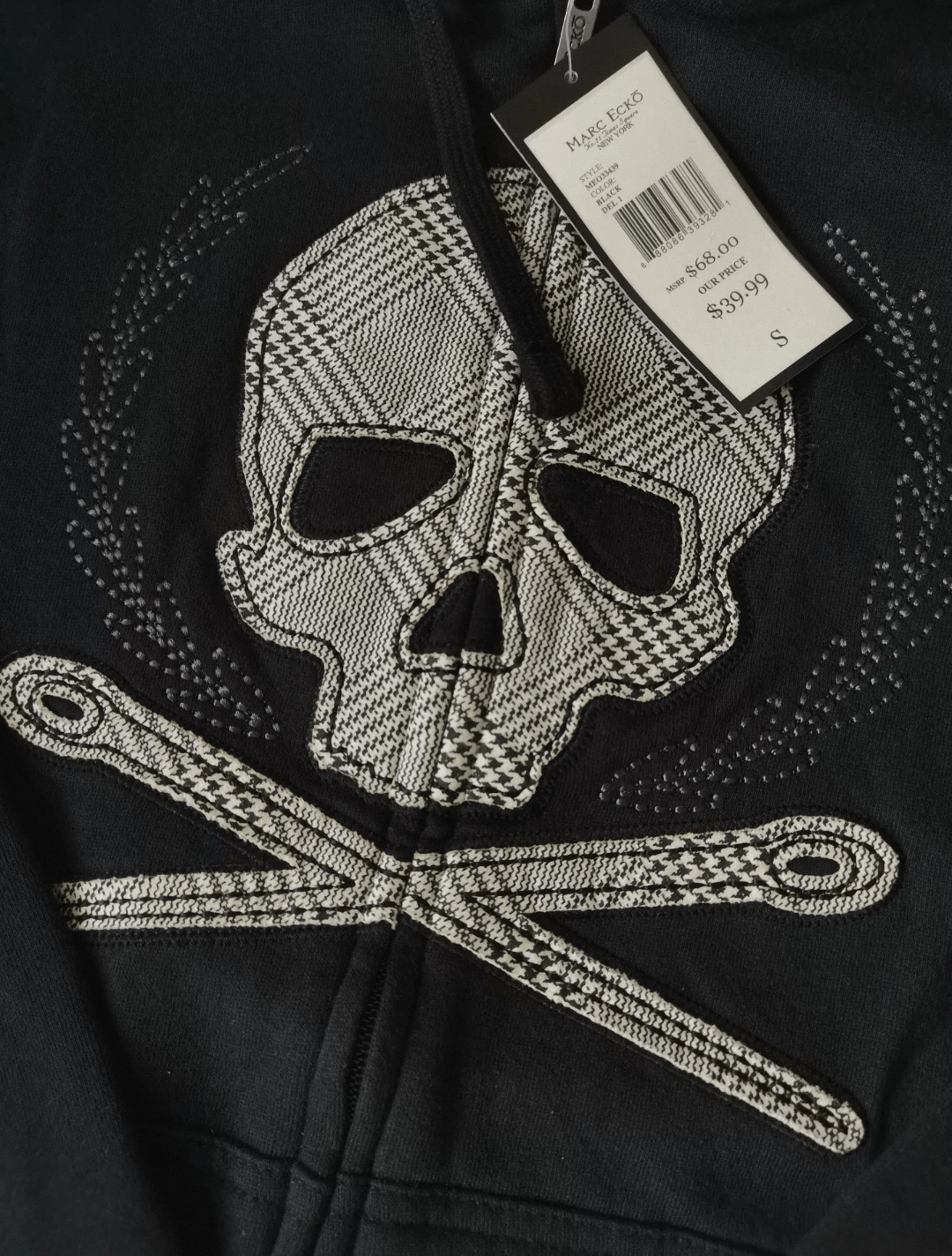 Marc Ecko marc ecko skull cissiors。zipup hoodie Size US S / EU 44-46 / 1 - 2 Thumbnail
