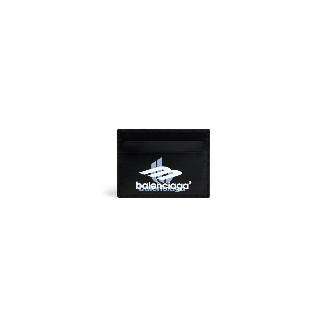 Balenciaga o1mt1gz0525 Size: OS / Cash Card Holder Box in Black/White Size ONE SIZE - 1 Thumbnail
