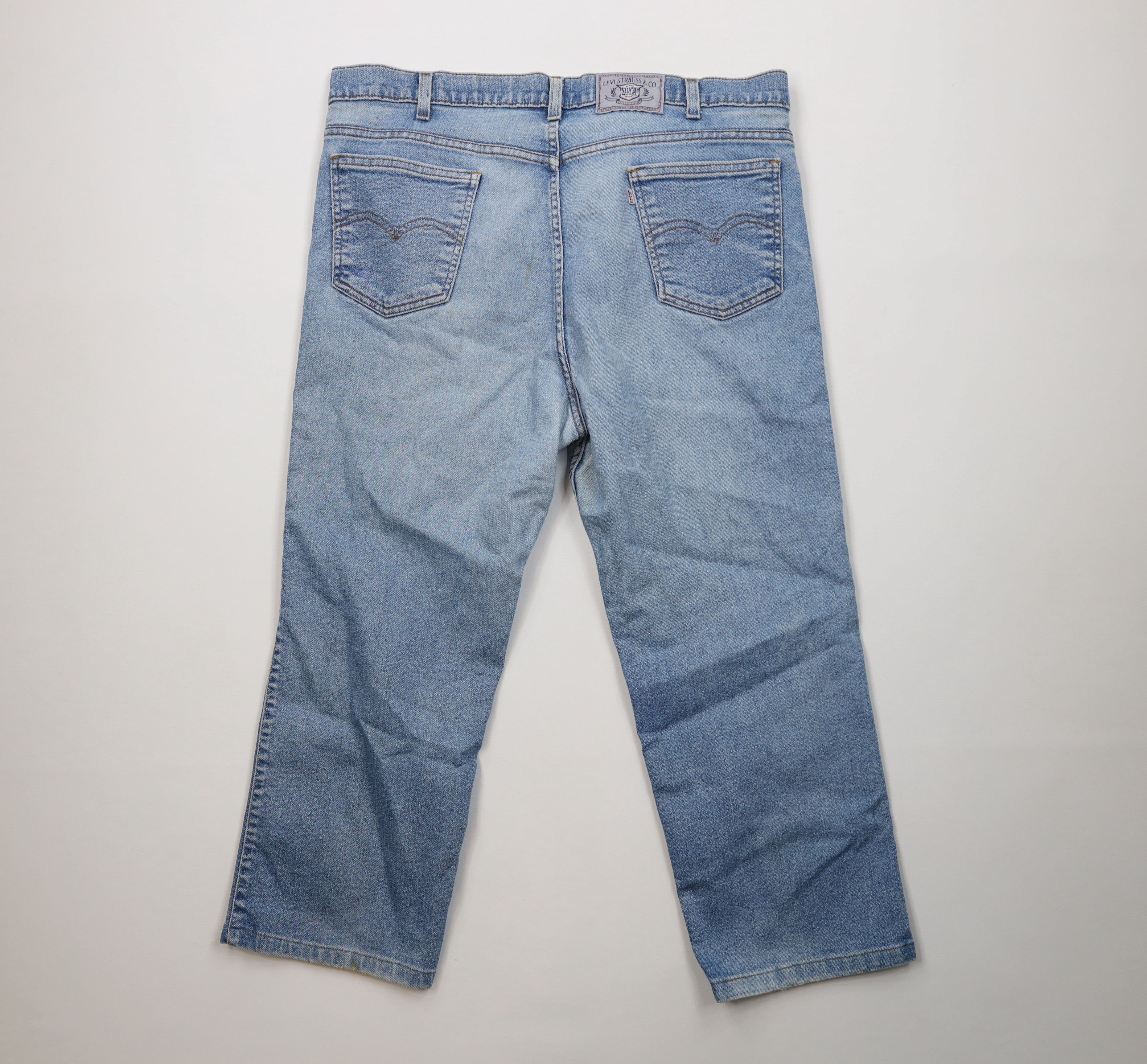 Levi's Vintage 80s 90s Levis Wide Leg Denim Jeans Blue USA Size US 40 / EU 56 - 12 Thumbnail
