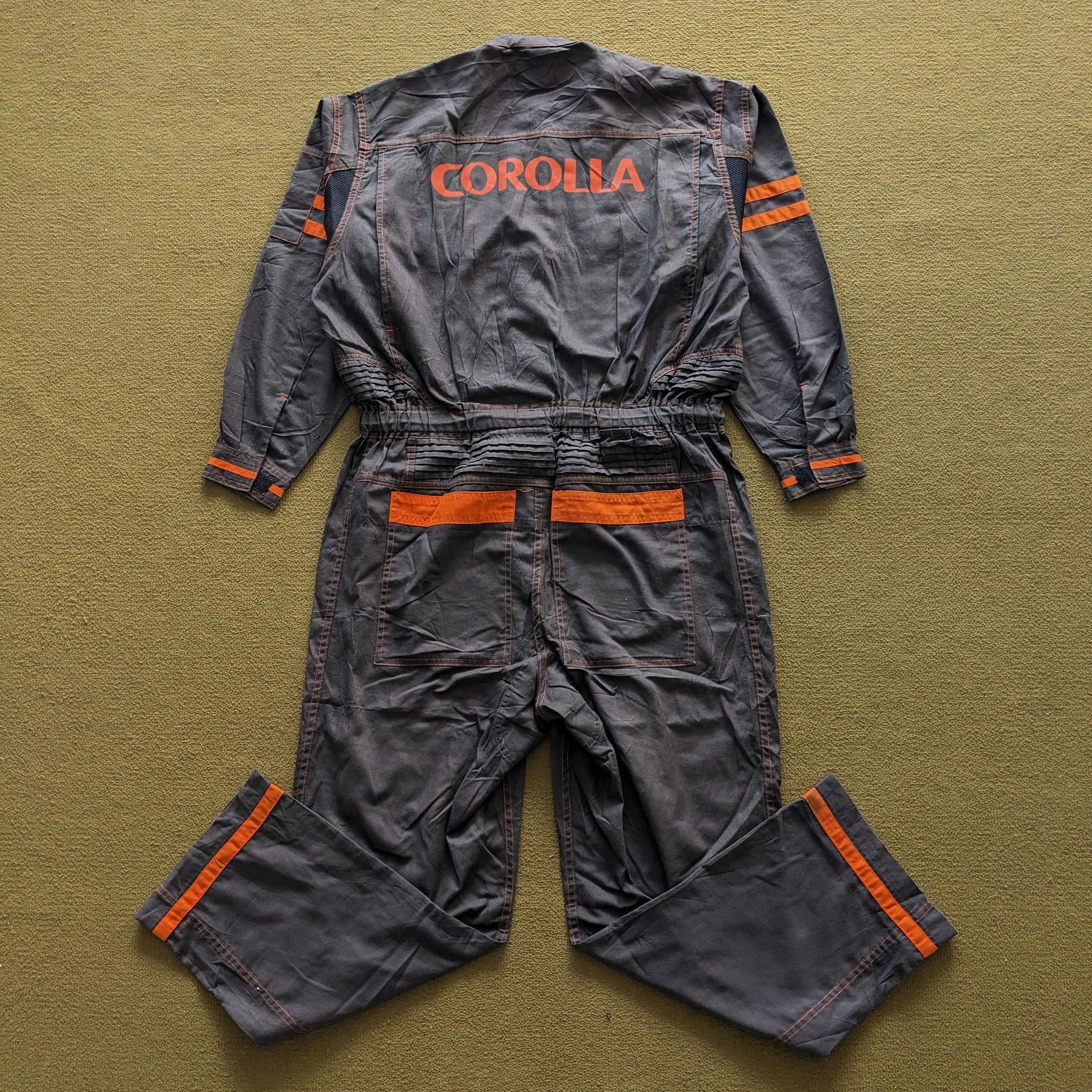 Vintage Vintage COROLLA TECNO Toyota Coverall Workwear Jacket Size US L / EU 52-54 / 3 - 1 Thumbnail