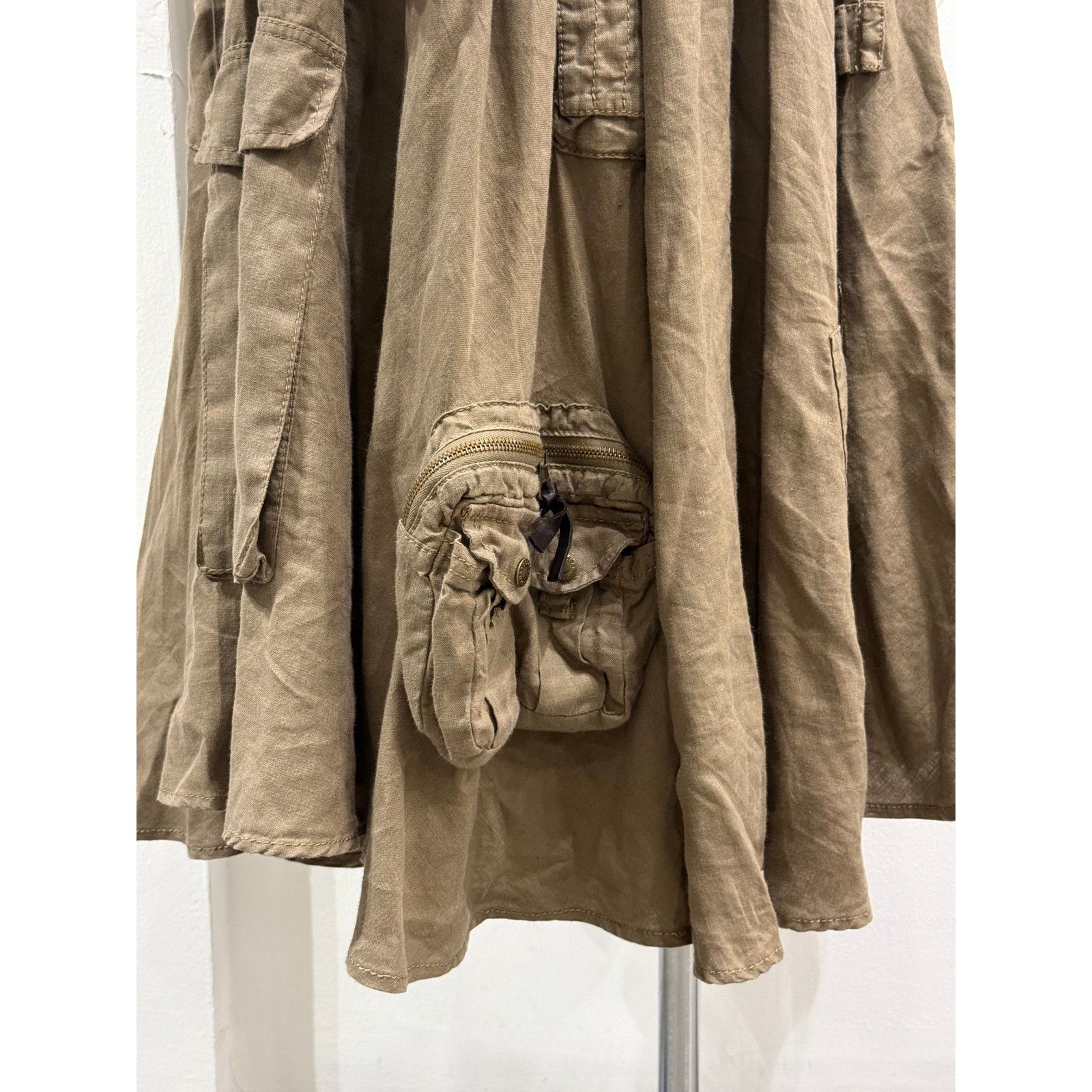 Dolce & Gabbana S/S2003 Dolce & Gabbana multi pocket cargo military skirt Size 28" / US 6 / IT 42 - 3 Thumbnail