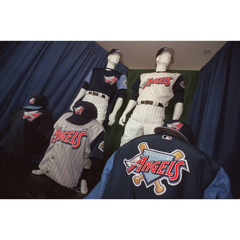 MLB × Starter Anaheim Angels 90s satin DISNEY Wing jacket L navy MLB vtg Size US L / EU 52-54 / 3 - 5 Thumbnail
