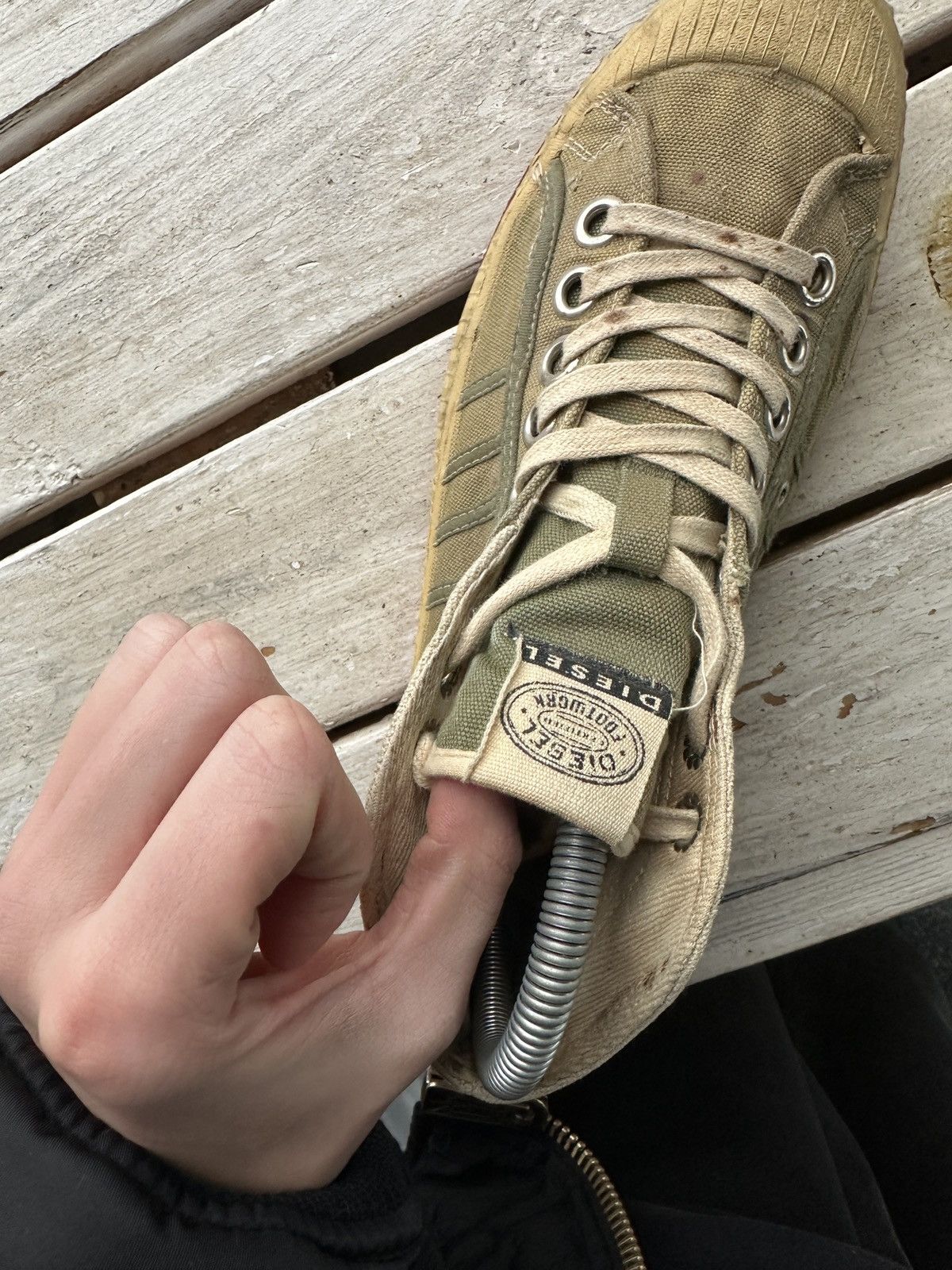 Diesel 🚨DIESEL AVANT GARDE SHOES SNEAKERS IFSIXWASNINE Size US 7 / EU 40 - 16 Thumbnail