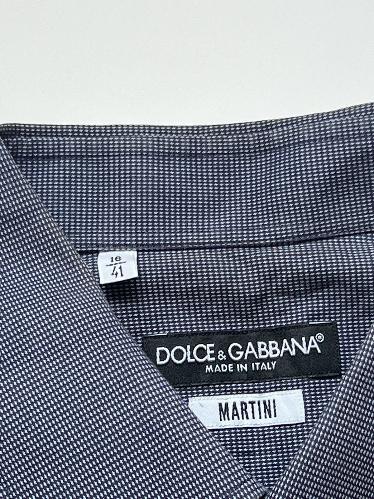 Dolce & Gabbana Dolce & Gabbana Martini Shirt Size US L / EU 52-54 / 3 - 2 Thumbnail