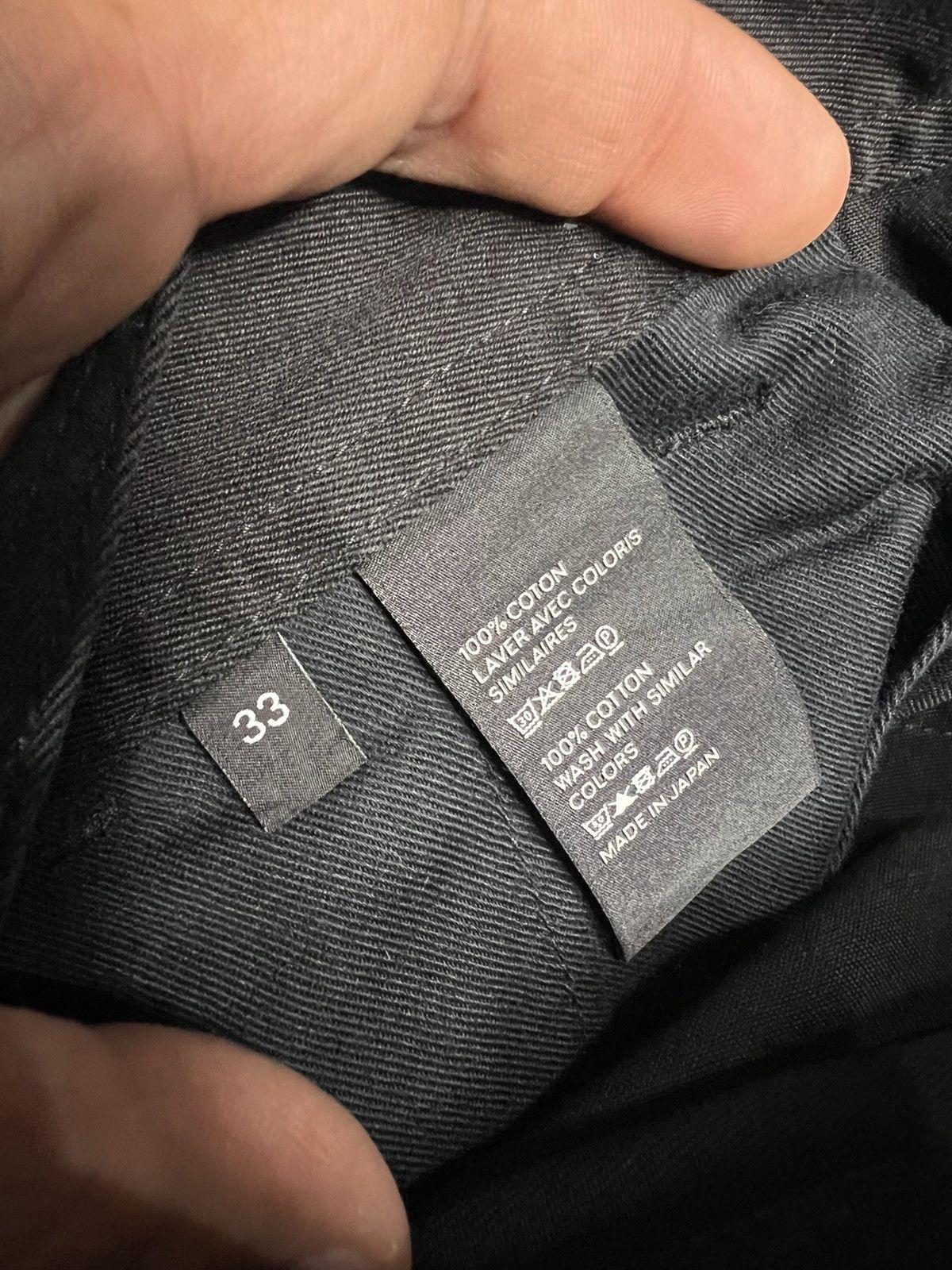 Celine Celine x Hedi Slimane Wide Leg Canvas Cotton Trouser Size US 33 - 8 Thumbnail