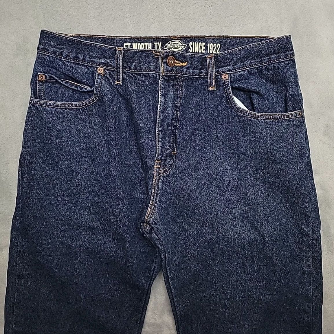 Dickies Dickies Jeans Mens 34x28 Blue Denim Lined Workwear Cold Comfort Jeans Mens 34 Blue Denim Lined 5-Pocket Dickies Jeans Mens 34x28 Size US 34 / EU 50 - 4 Thumbnail