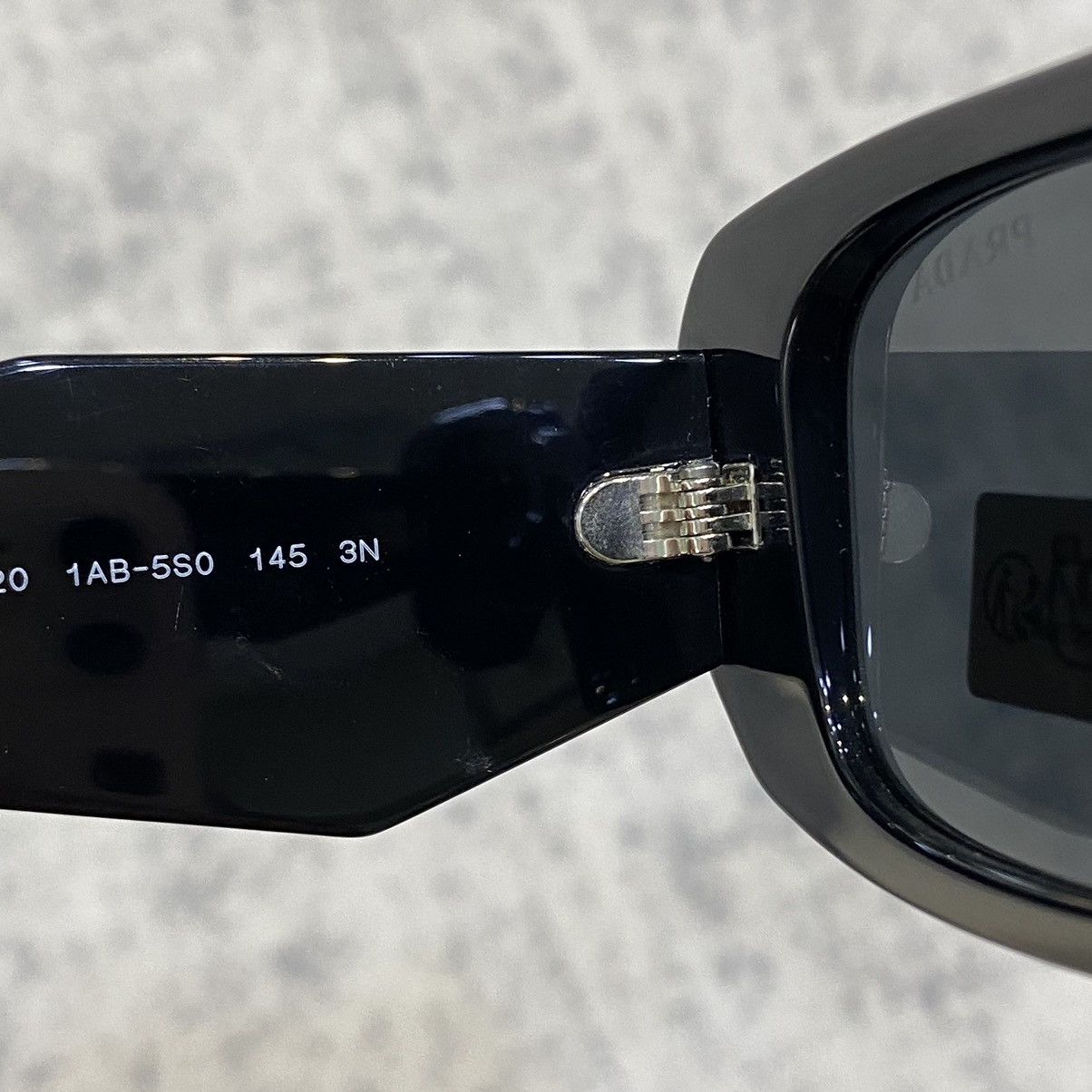 Prada PRADA OPR 17WS 1AB5S0 Sunglasses BLACK Size ONE SIZE - 9 Thumbnail