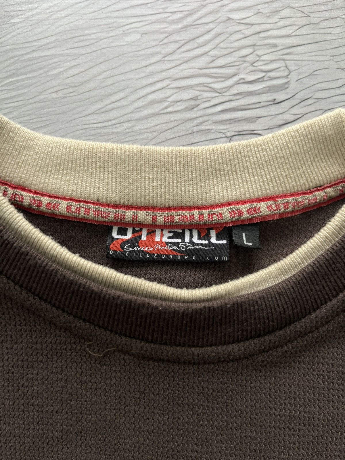 O'Neill Oneill Vintage Sweater Brown Streetwear Size US L / EU 52-54 / 3 - 7 Thumbnail