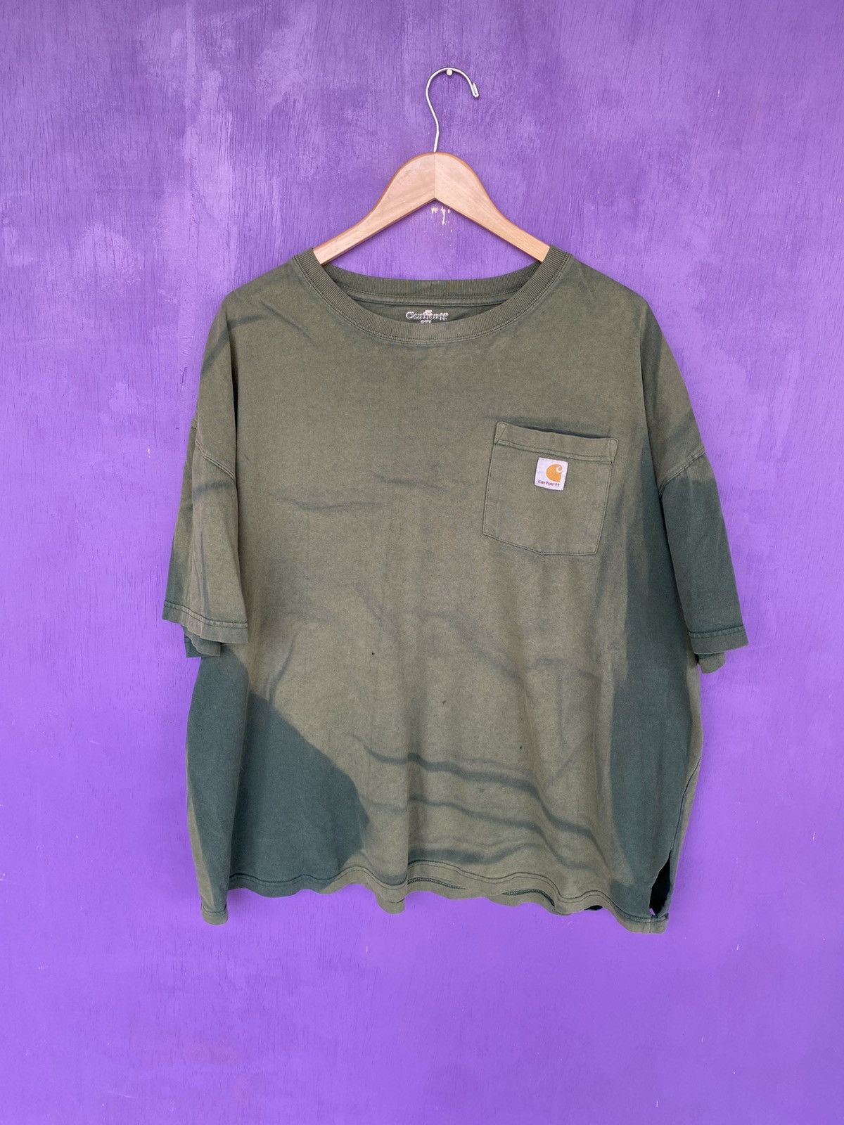 Carhartt Vintage faded essential carhartt pocket tee Size US XXL / EU 58 / 5 - 1 Thumbnail