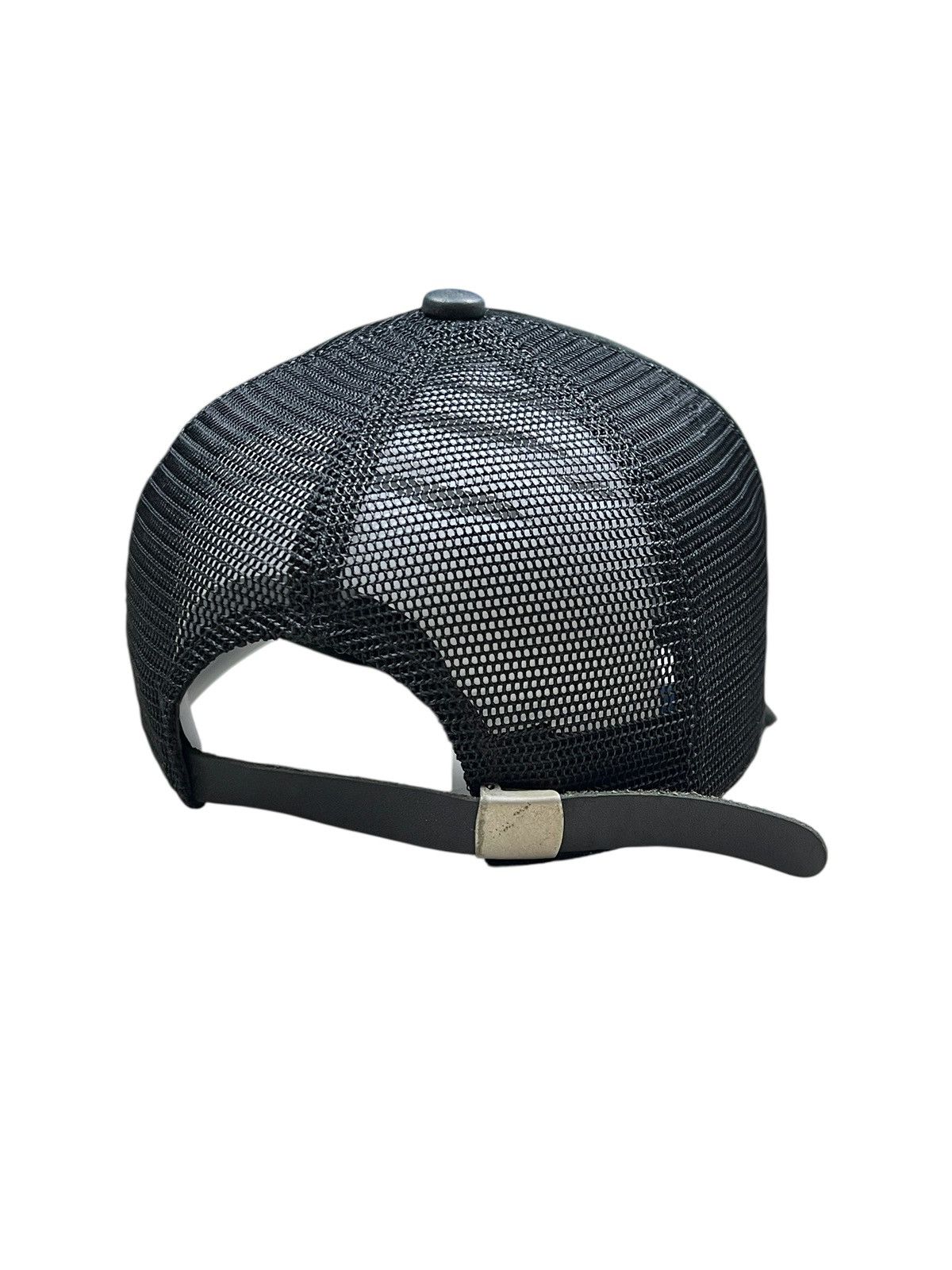 Isamu Katayama Backlash Isamu Katayama Backlash ‘Roll” Leather Trucker Hat Size ONE SIZE - 6 Thumbnail