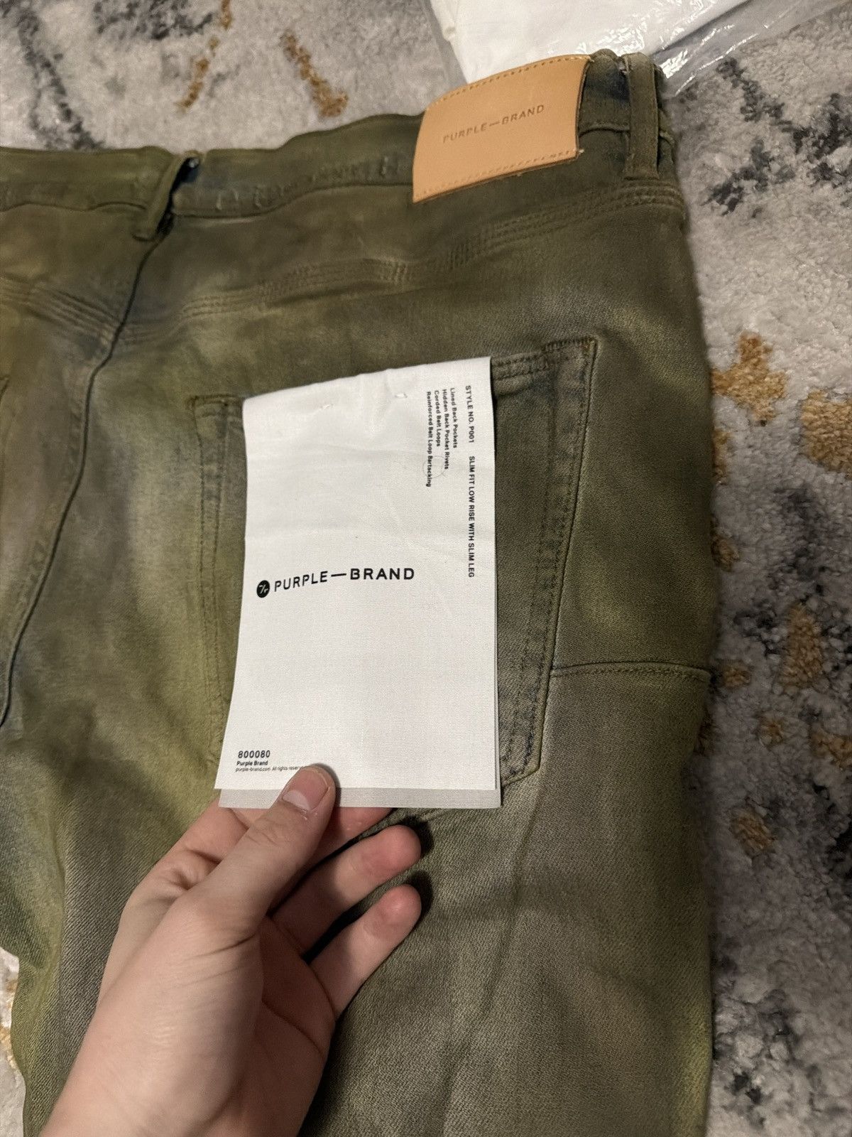 Purple Brand Purple Jeans / Multi color rare colorway (RETAIL $275) Size US 38 / EU 54 - 2 Thumbnail