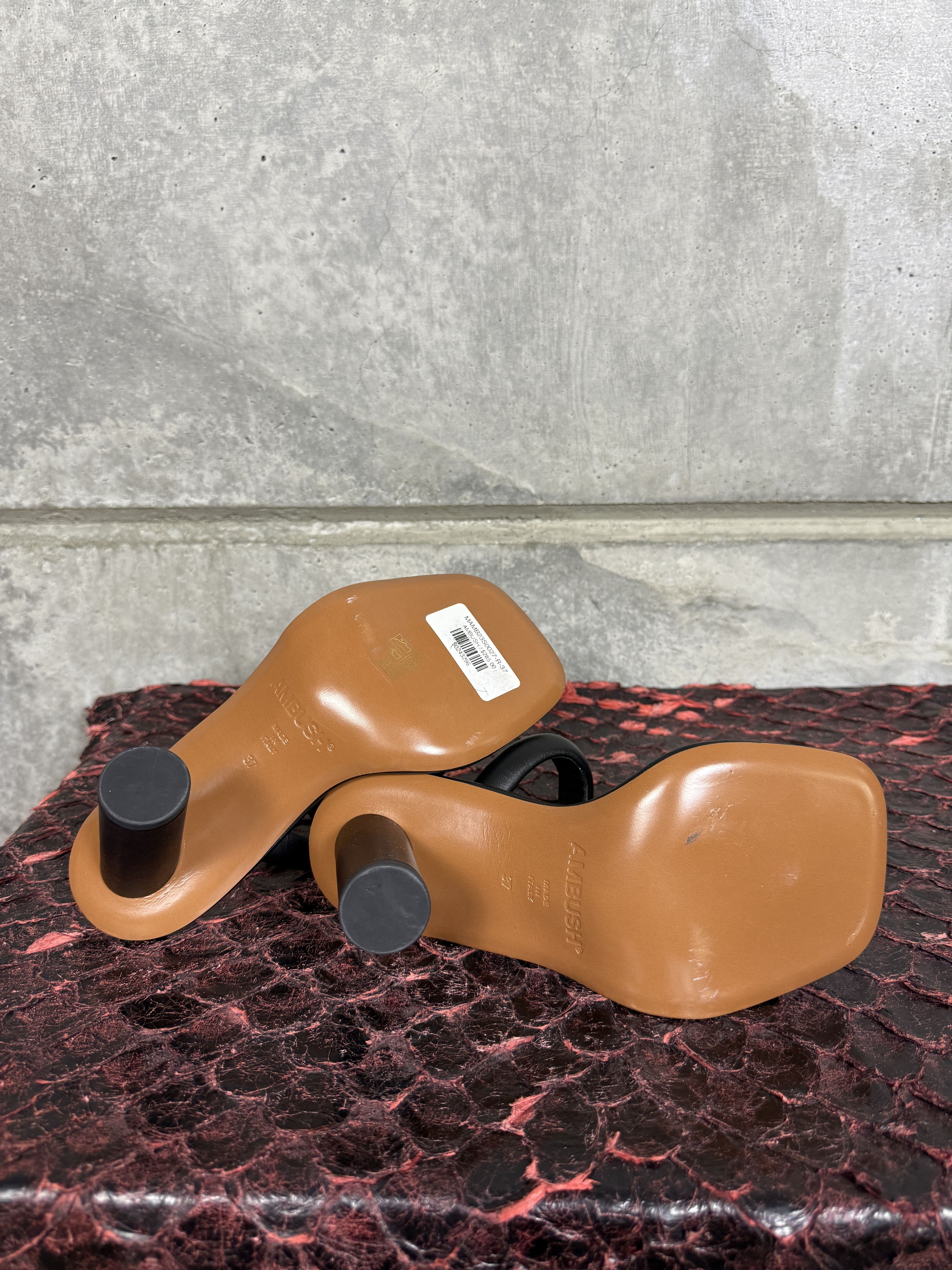 Ambush Design $285 Ambush Cushion Strap Heel Sandals Size US 7 / IT 37 - 11 Thumbnail