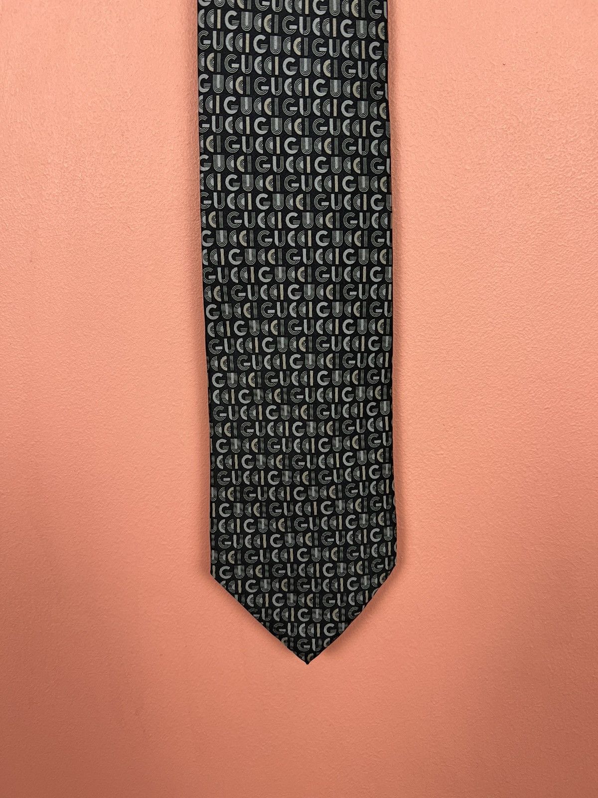 Gucci Gucci luxury tie silk streetwear hype Size ONE SIZE - 2 Thumbnail