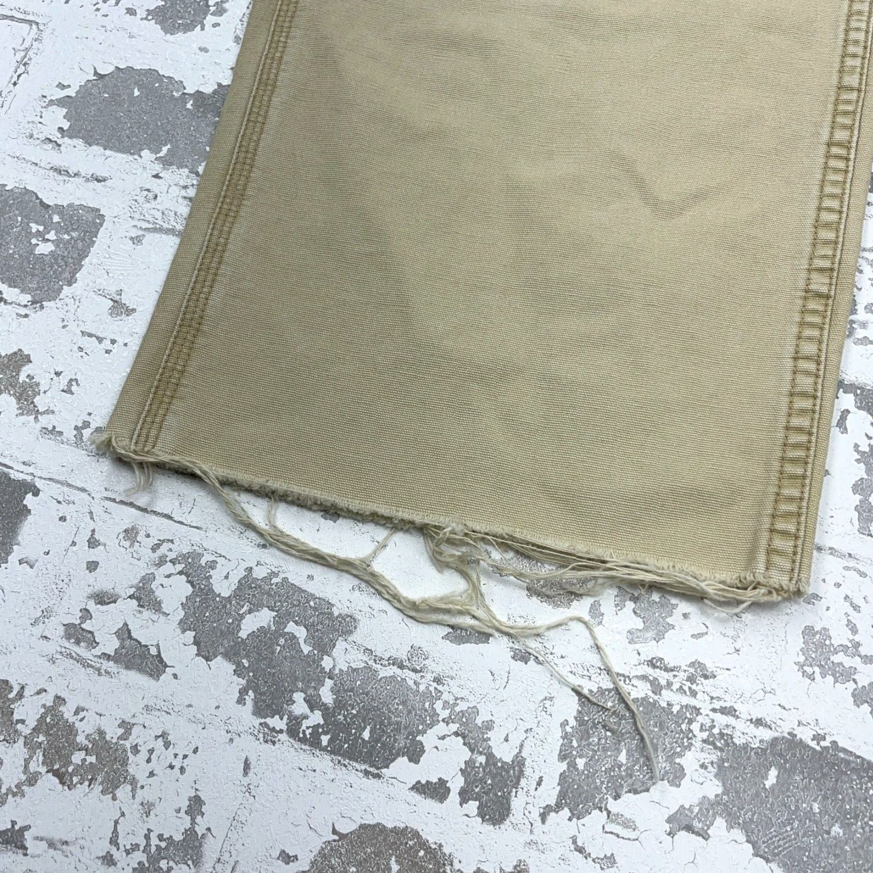 American Eagle Outfitters VINTAGE American Eagle Jeans Mens 30x32 Loose Baggy Wide Leg Y2K Cyber Skate AEO Jeans Beige Cotton 5-Pocket Mens Size US 30 / EU 46 - 5 Thumbnail