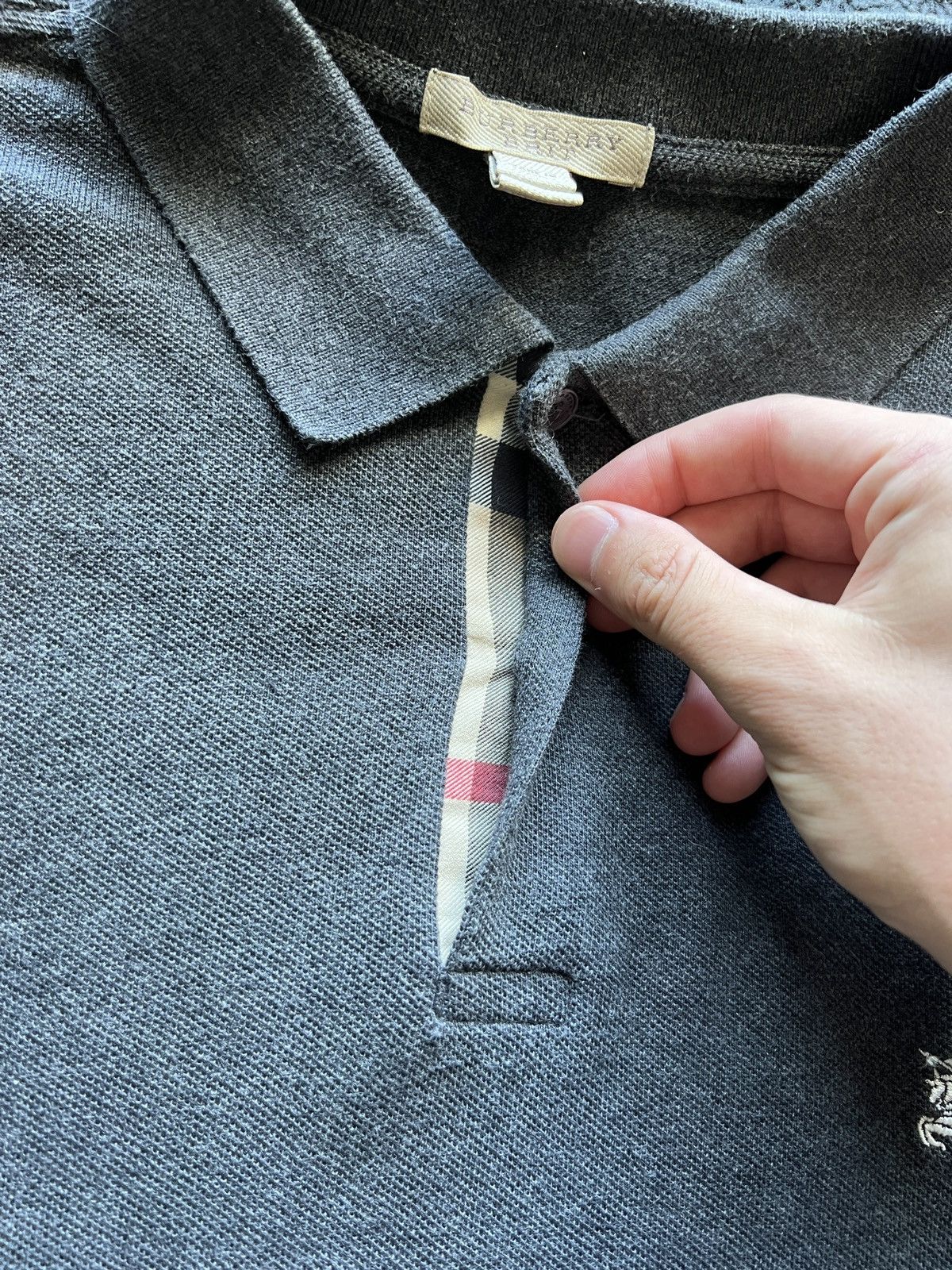 Burberry Cotton Polo Size US M / EU 48-50 / 2 - 2 Thumbnail