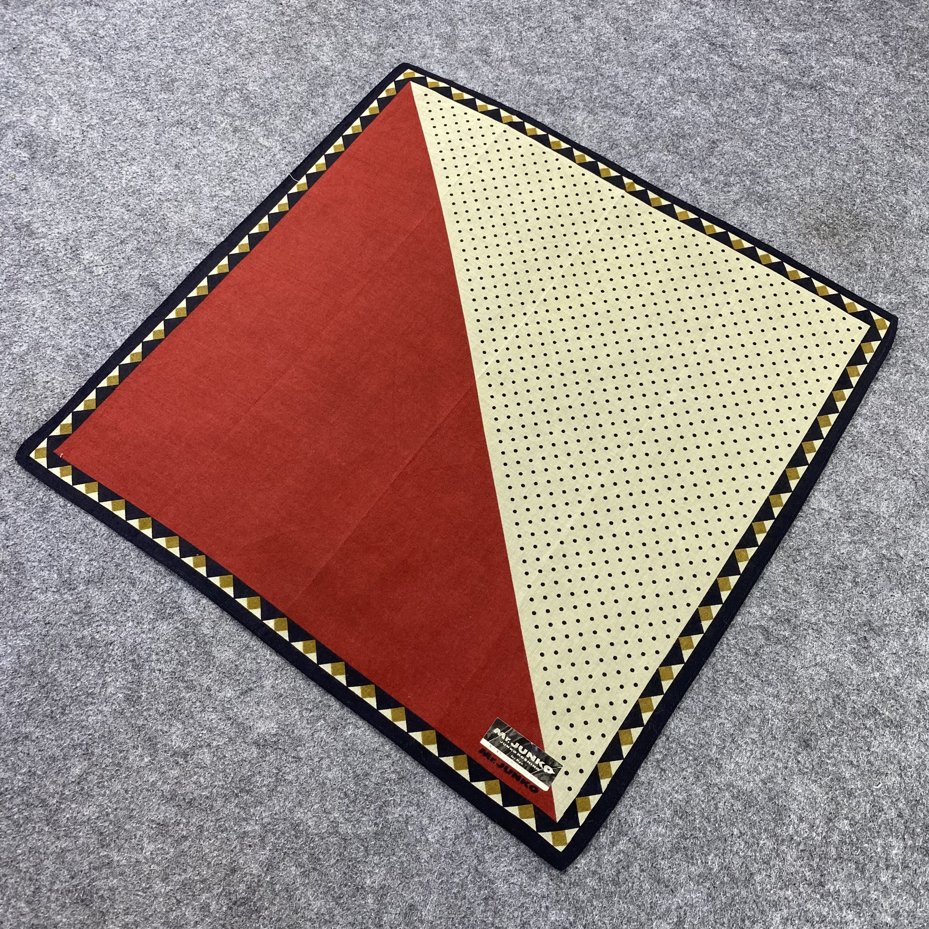 Japanese Brand Mr. Junko Handkerchief / Bandana / Neckerchief-B1376 Size ONE SIZE - 4 Thumbnail