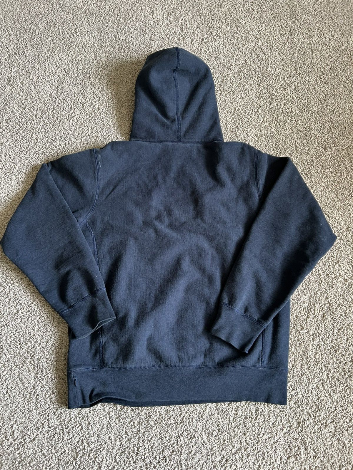 Supreme Supreme Bandana Box Logo Hoodie Navy Size Medium Size ONE SIZE - 2 Thumbnail