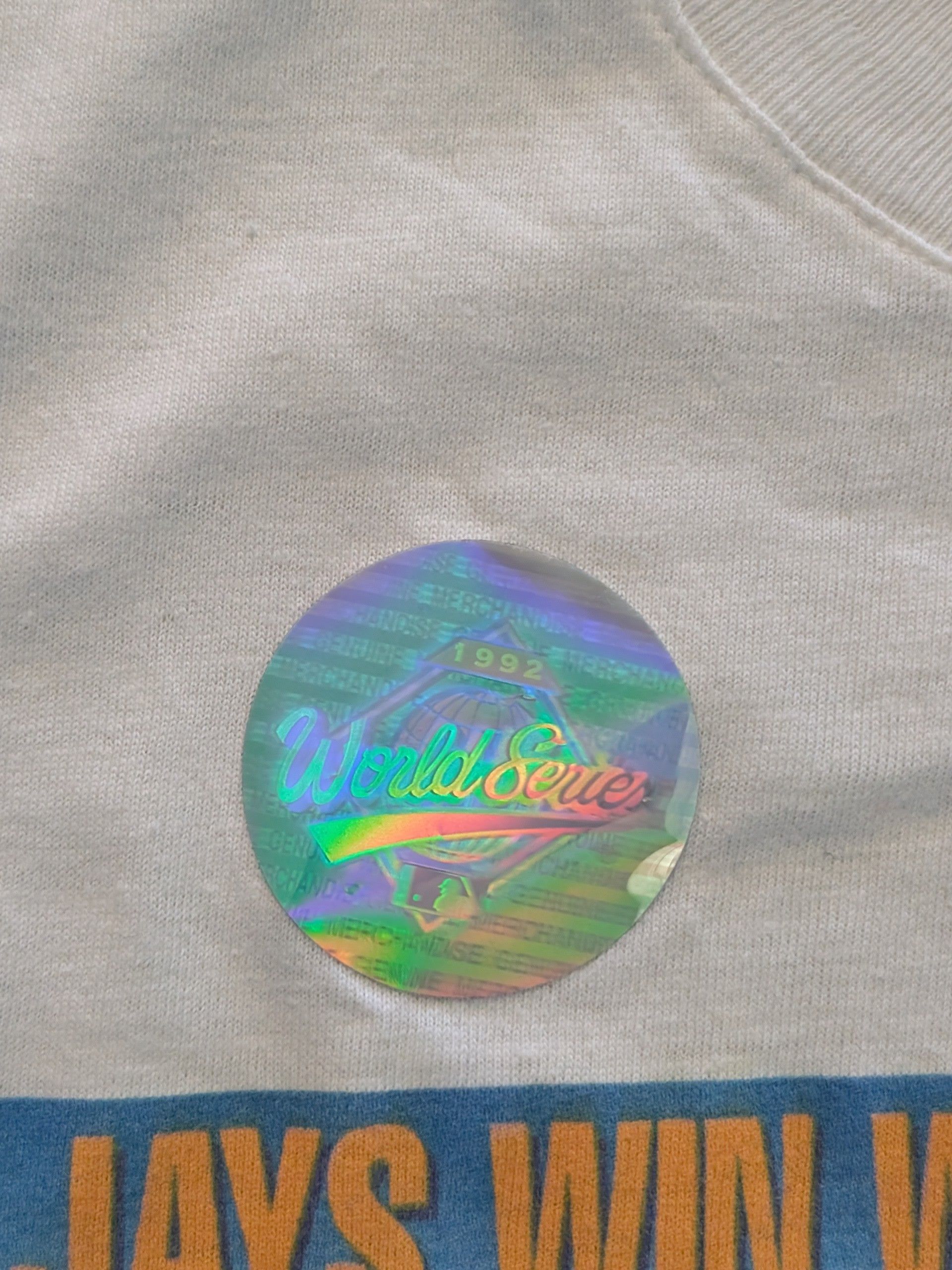 Other 1992 Star Toronto Blue Jays Champions T-Shirt 2 Size XL Size US XL / EU 56 / 4 - 5 Thumbnail