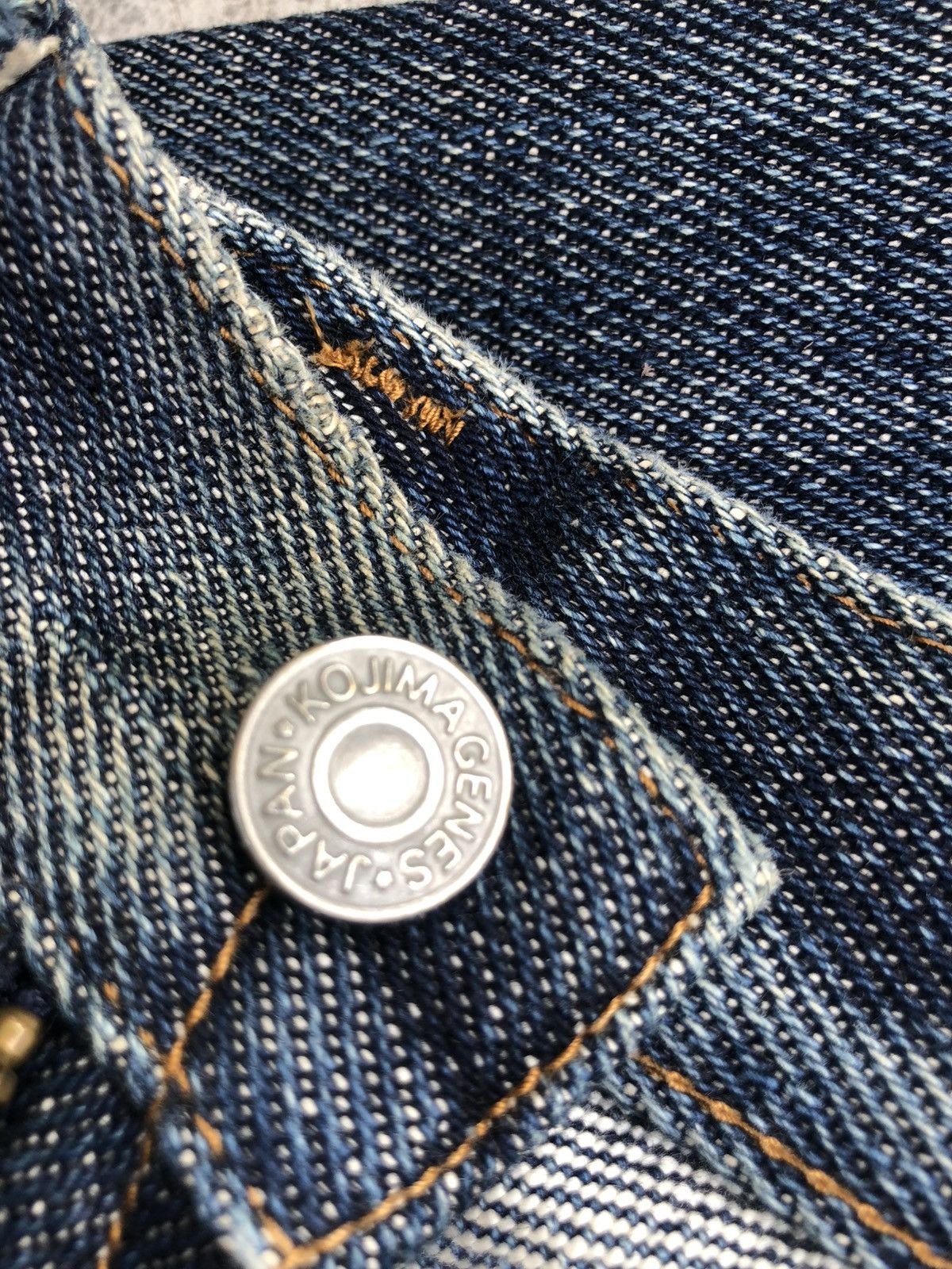 KOJIMA GENES Kojima Genes Distressed Jeans Broken Size US 30 / EU 46 - 19 Thumbnail