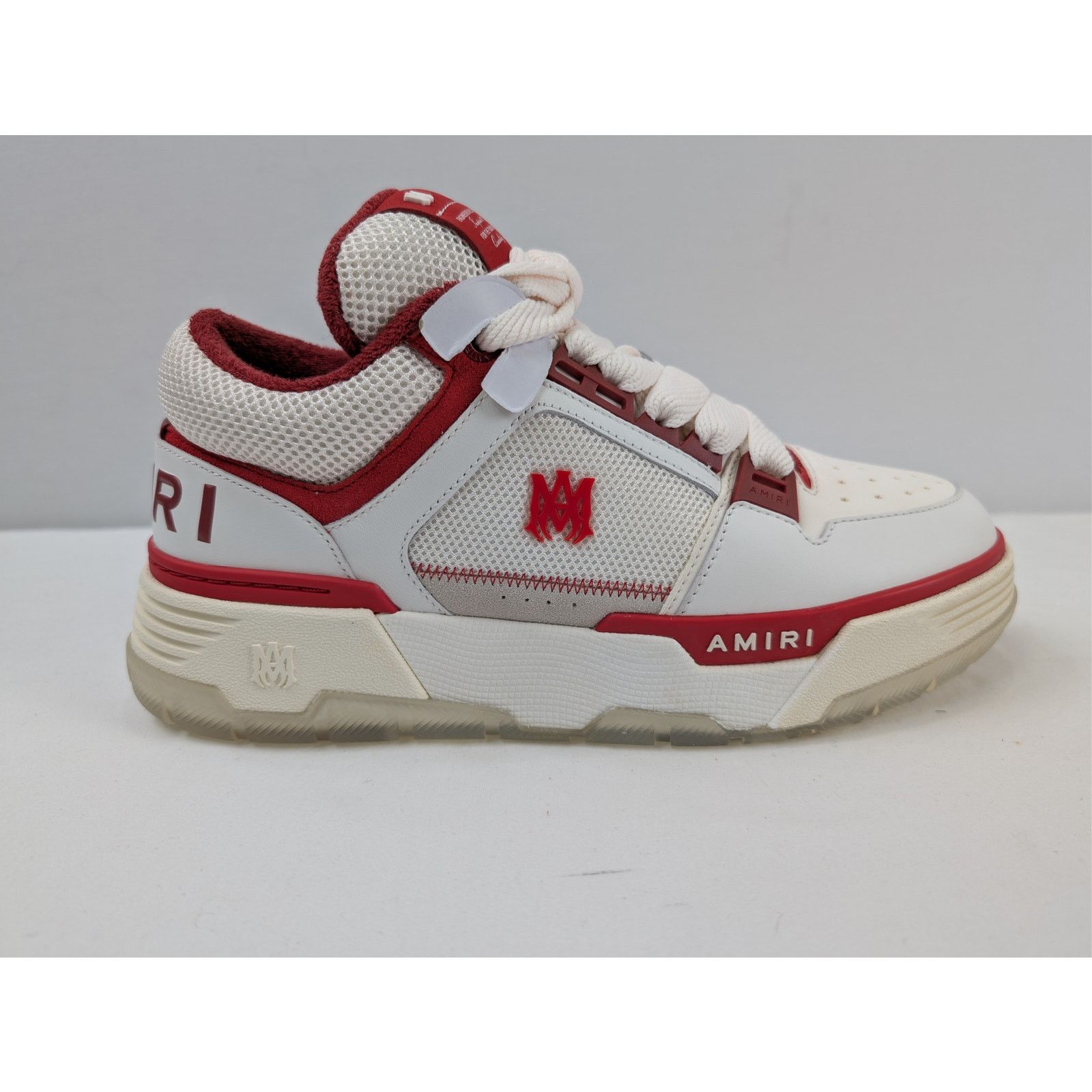 Amiri o1rshd1 Q:6 / MA-1 Low Top Sneakers in Red/White 43 Size US 10 / EU 43 - 5 Thumbnail